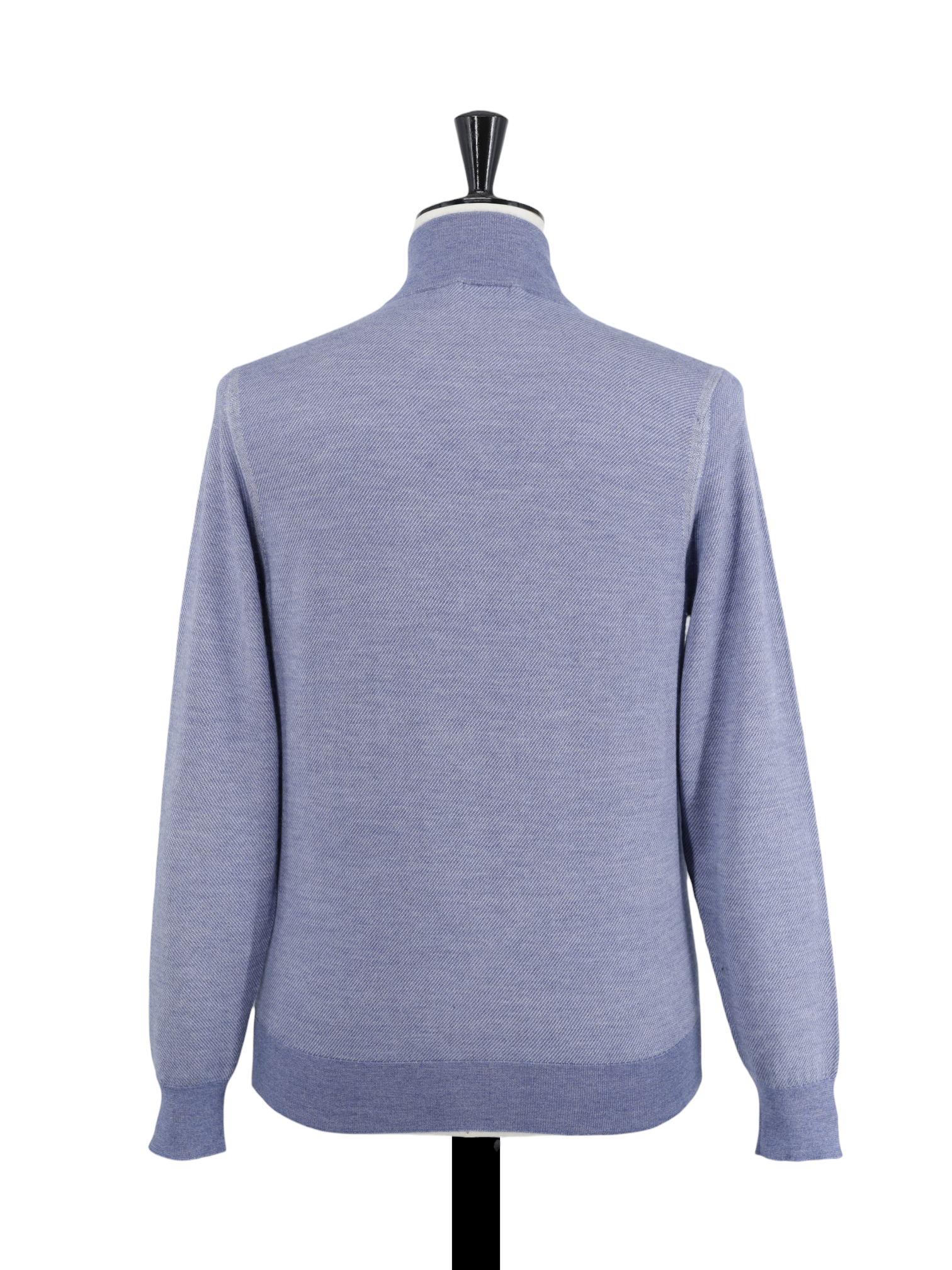 Cesare Attolini Periwinkle Blue Cashmere & Silk Cardigan
