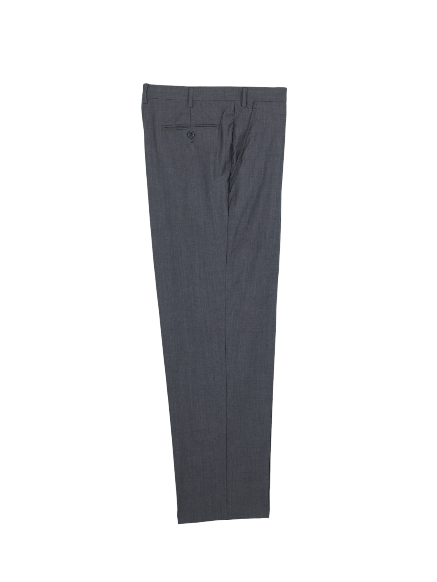 Brioni Grey Super 150's Pinpoint Moena Trousers