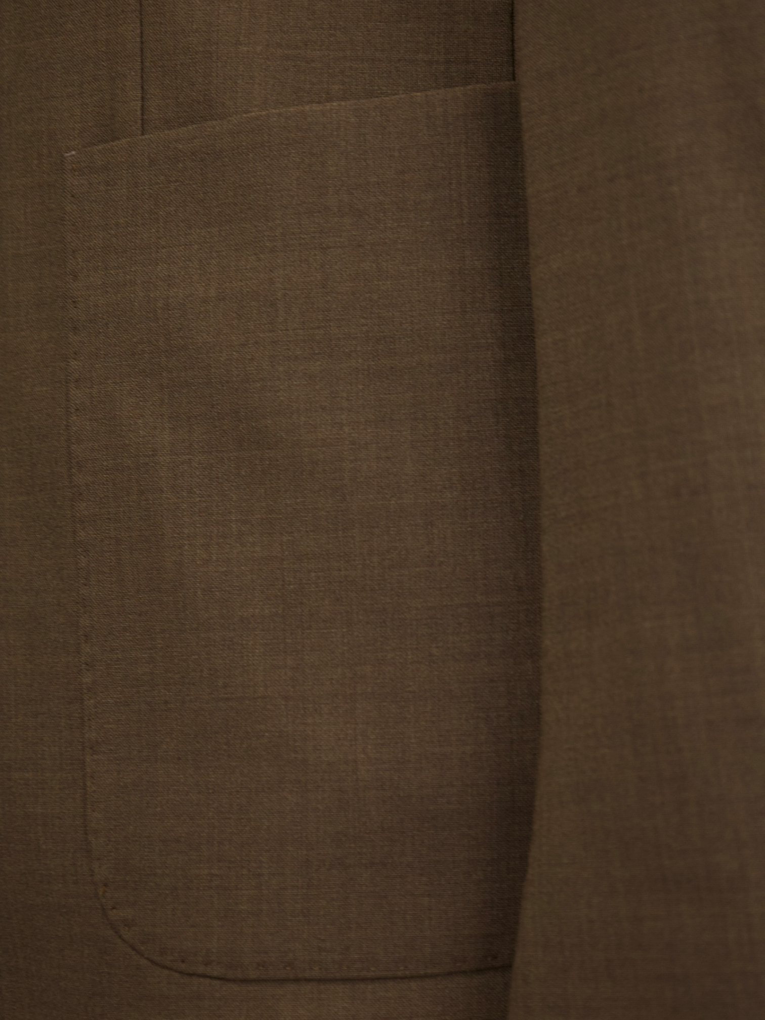 Eleventy Chocolate Brown Cool-Wool Summer Jacket
