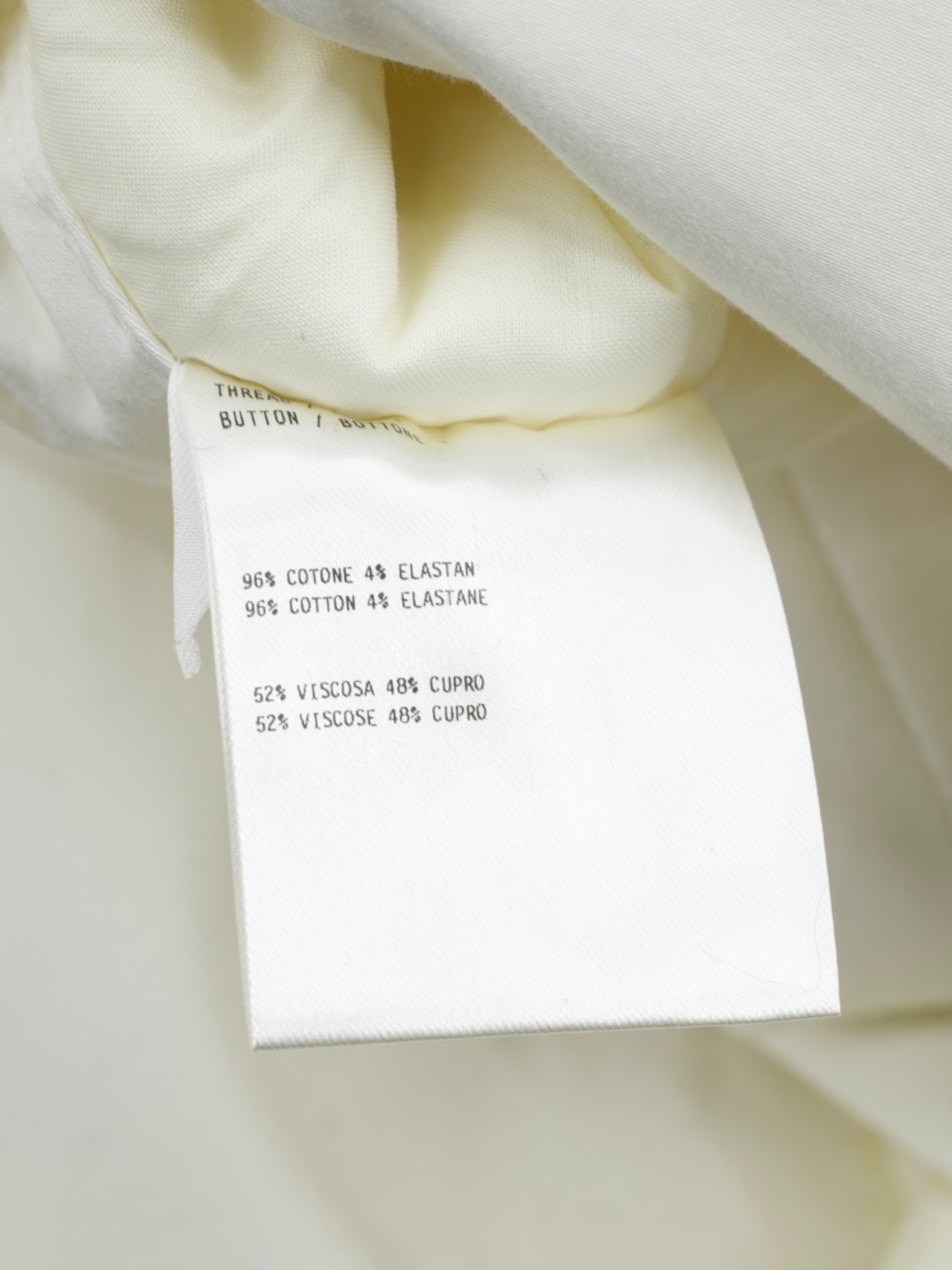 Lardini White Soft Cotton-Stretch Summer Jacket