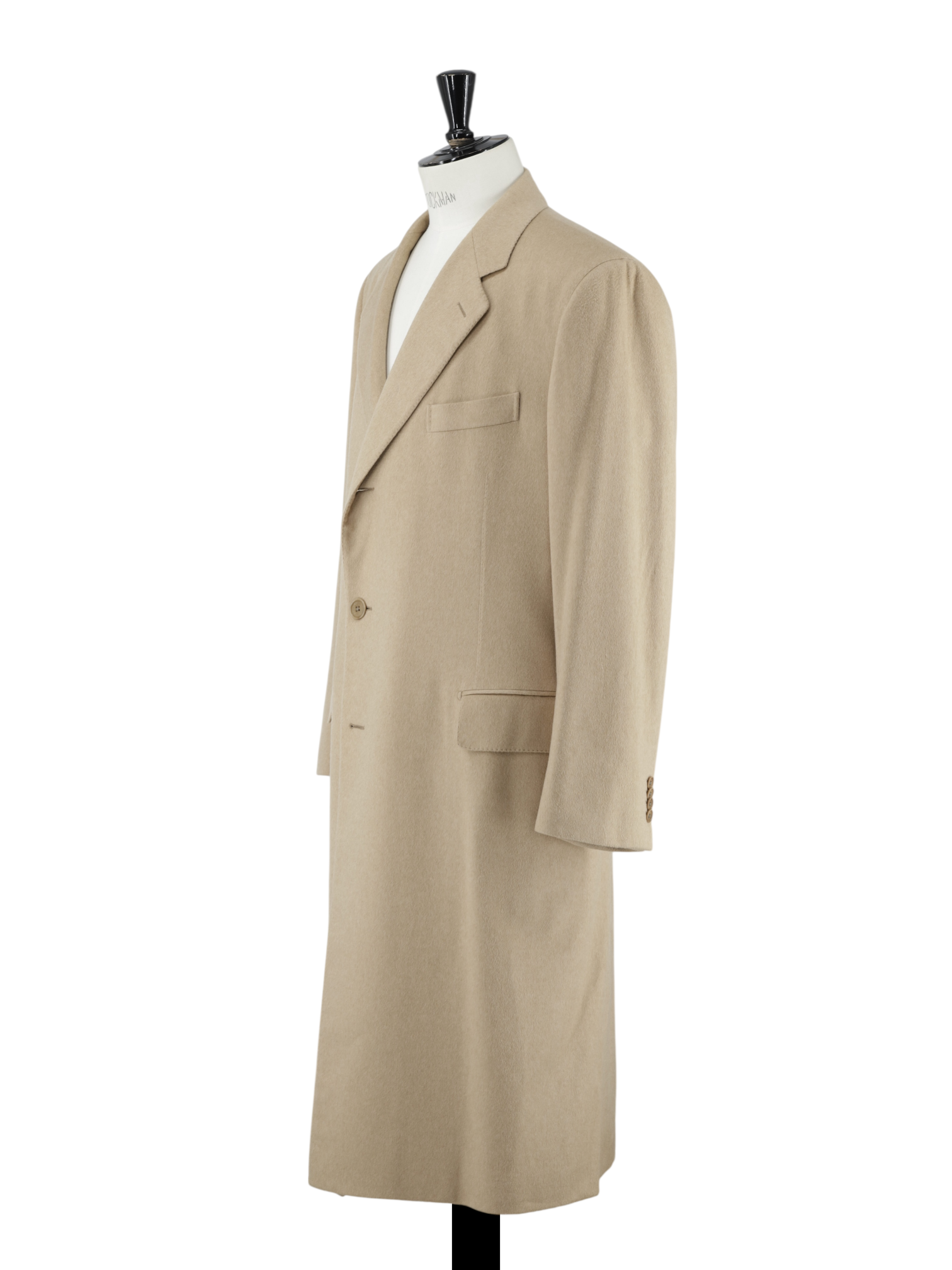 Salvatore Ferragamo Light Brown Guanaco Overcoat
