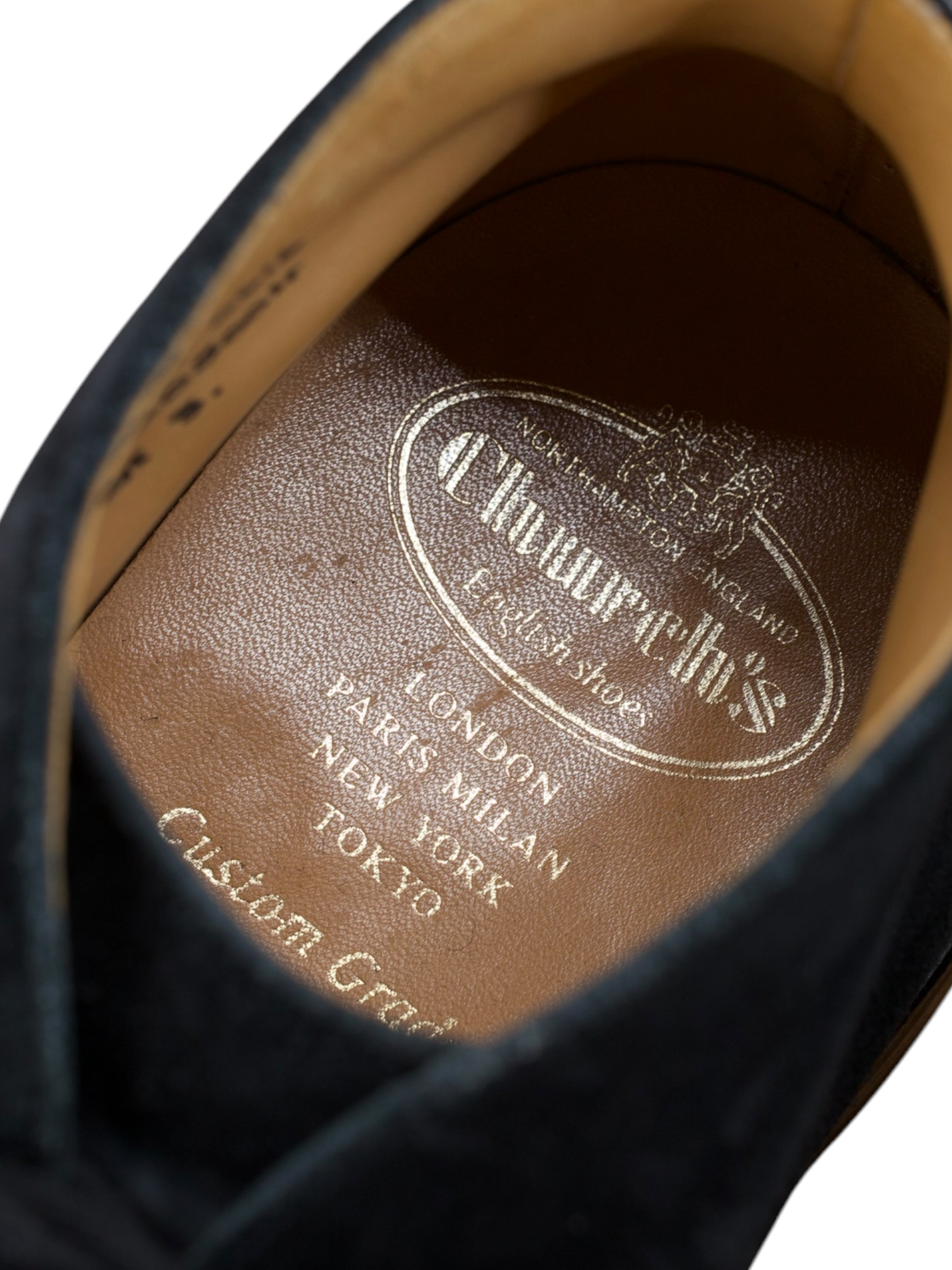 Church's Navy Suède Ryder "James Bond" Desert Boots