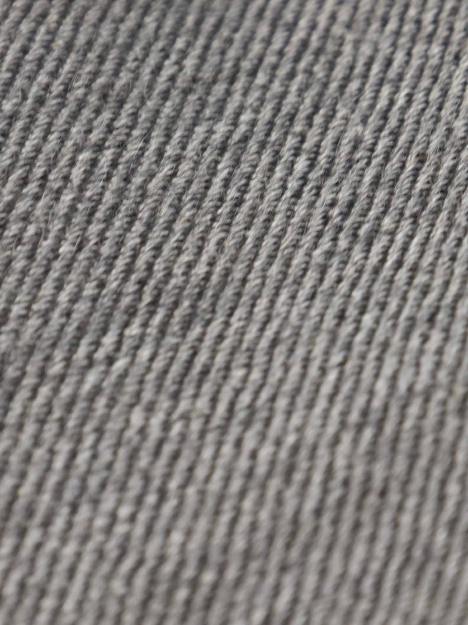 E. Marinella 7-Fold Grey Woollen Tie