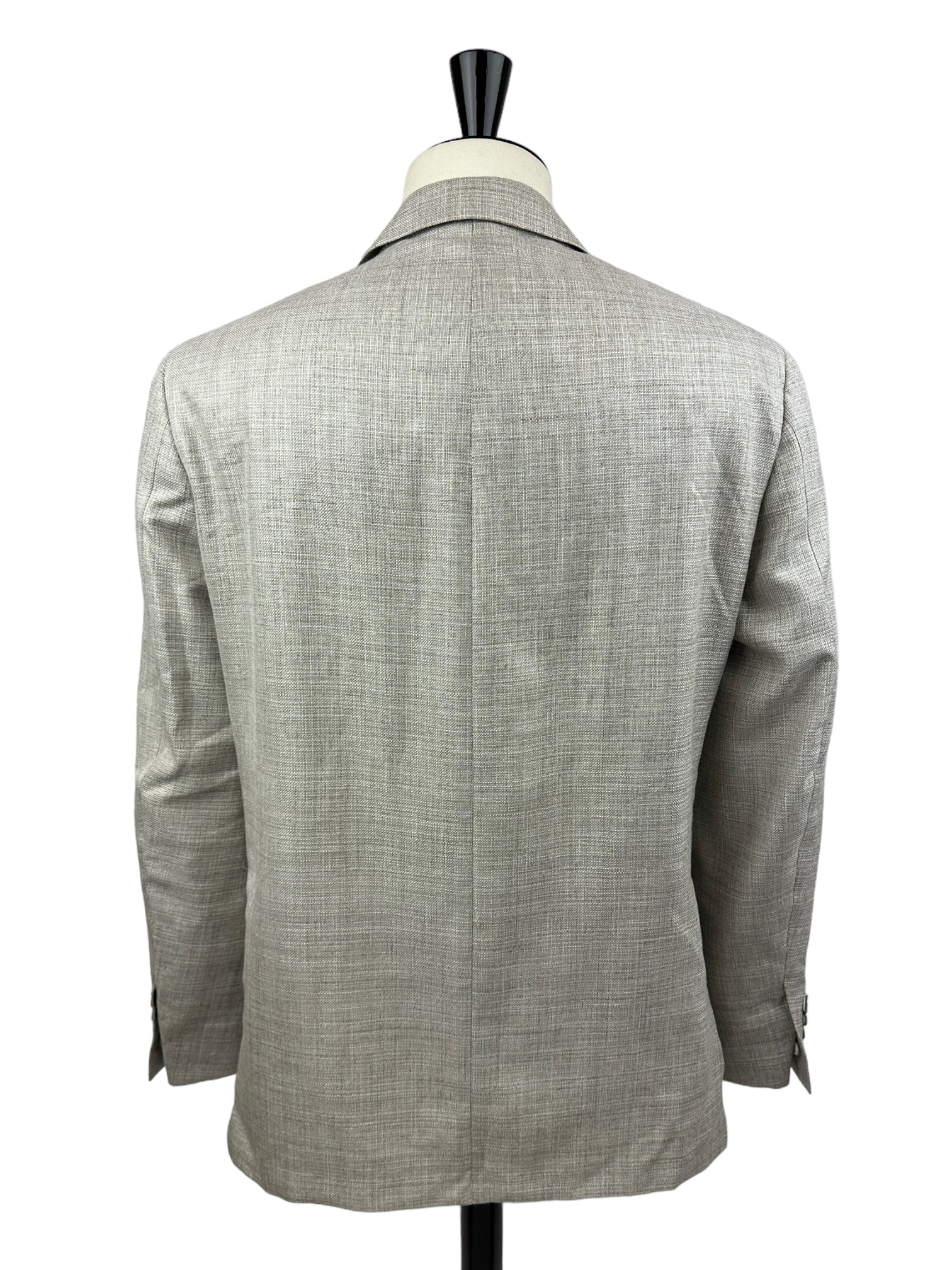 Canali Sand Wool, Linen & Silk Jacket