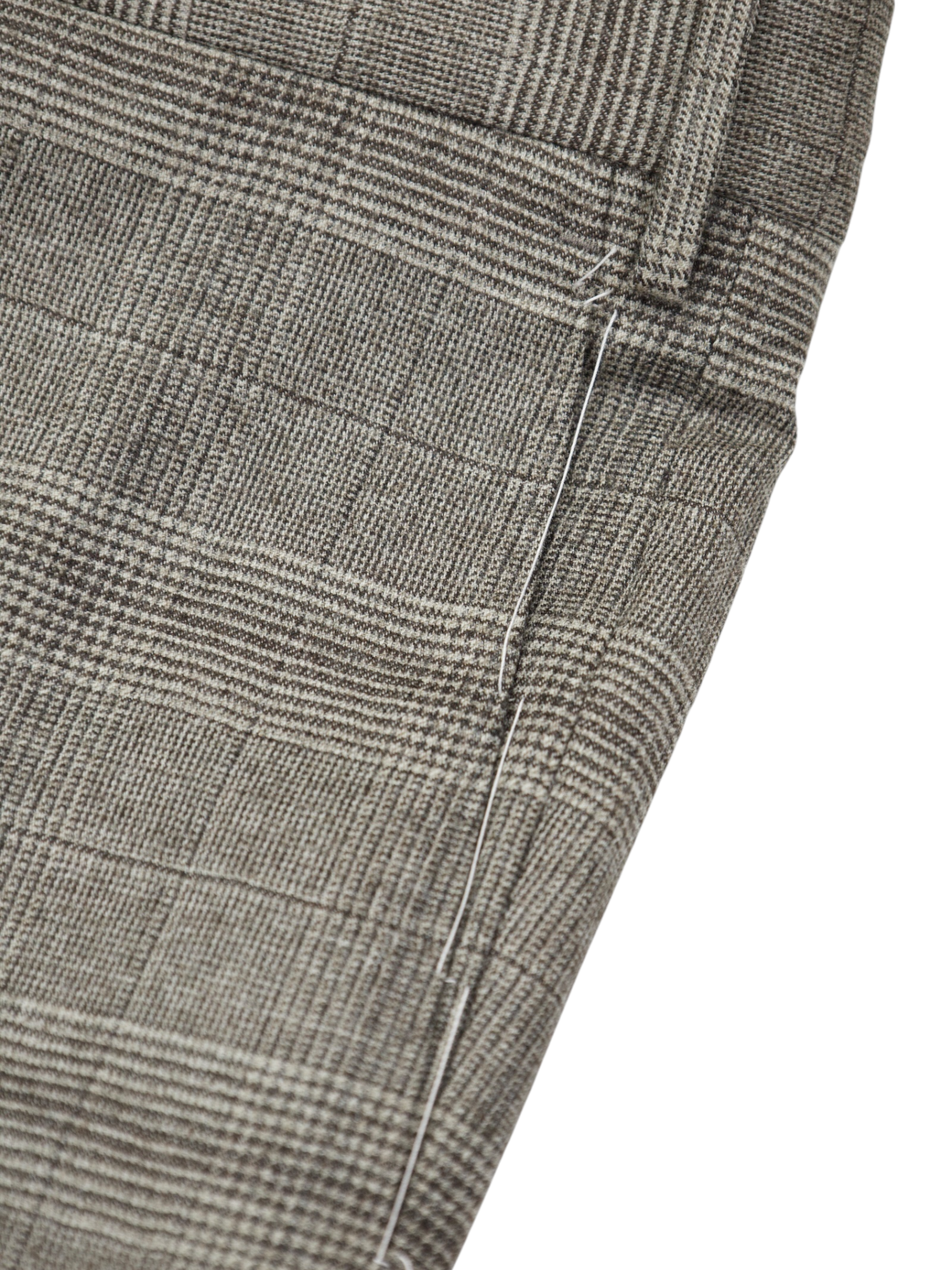 PT01 Grey Prince of Wales Trousers