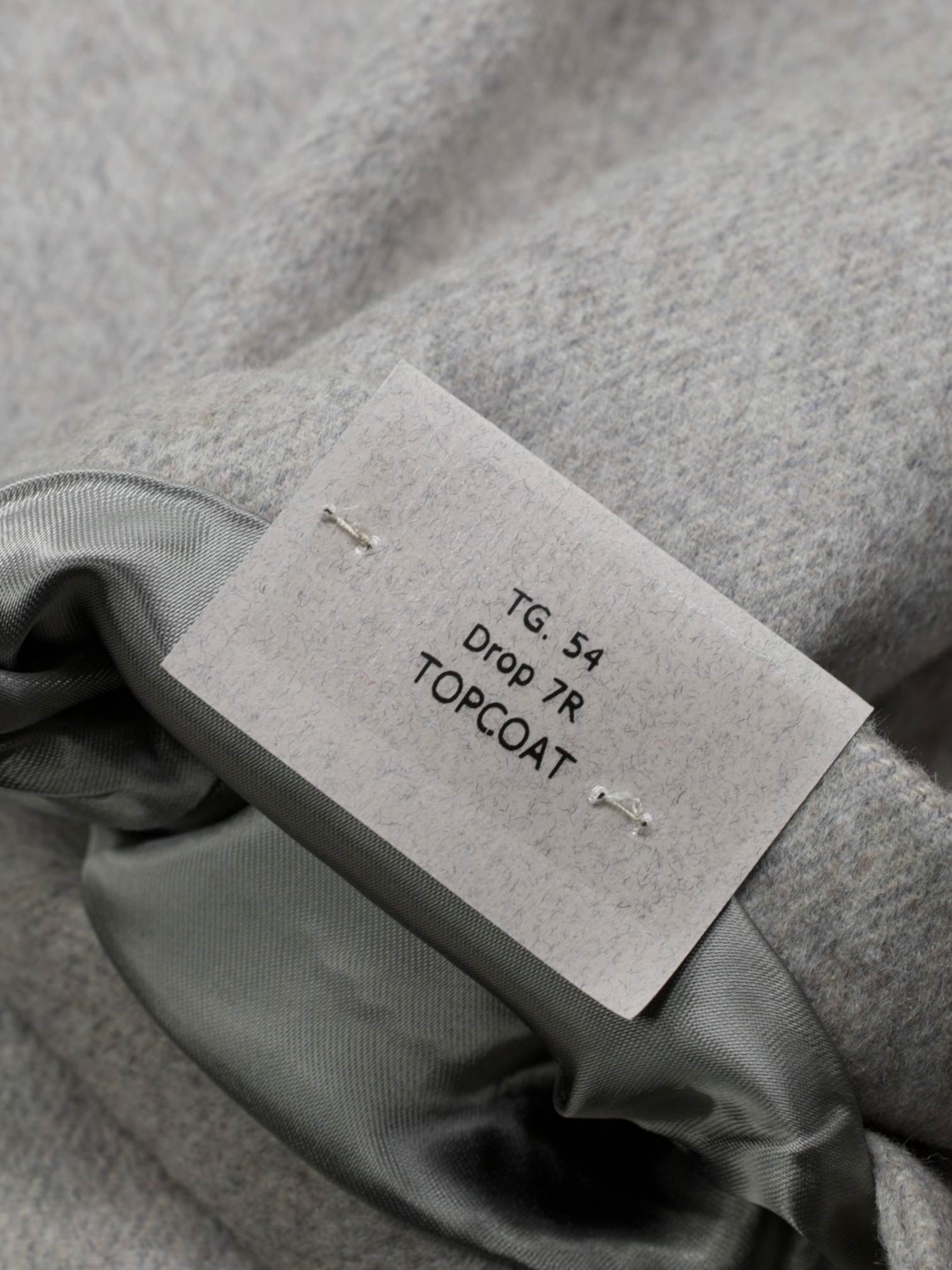 Corneliani Light Grey Pure-Cashmere Martingale-Belt Sartorial Overcoat