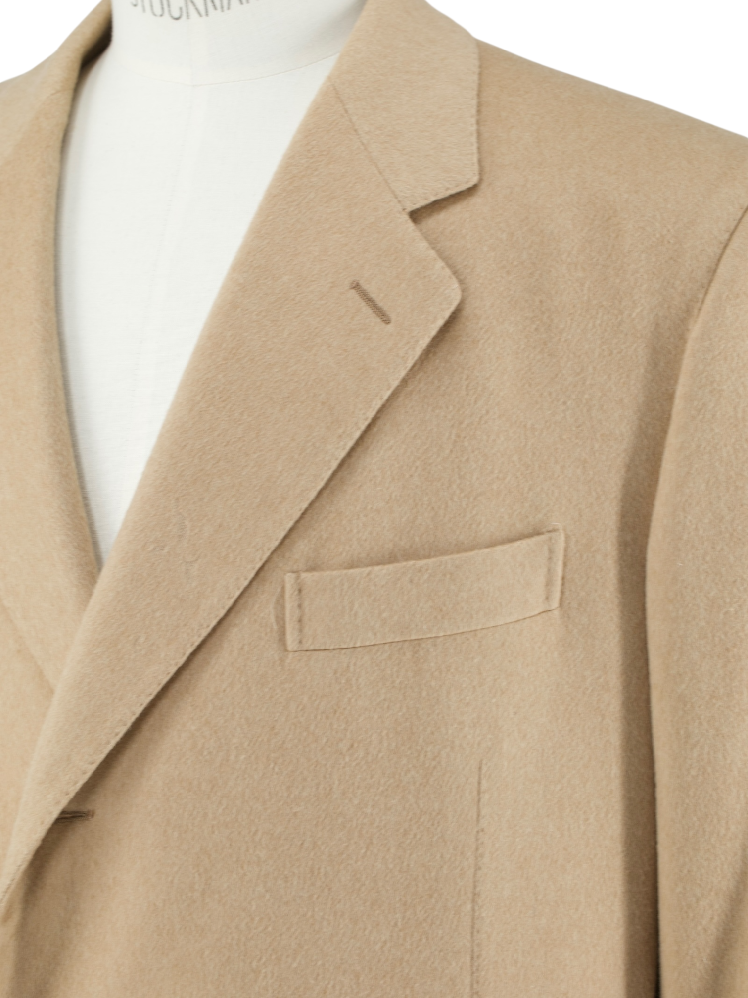 Salvatore Ferragamo Light Brown Guanaco Overcoat