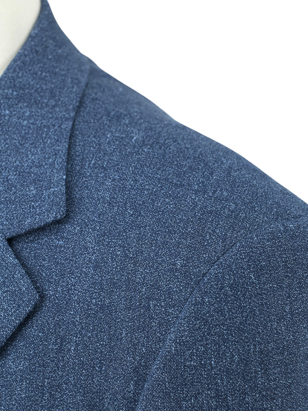 Brioni Light Blue Speckled Wool & Linen Vintage Roman-Style Jacket