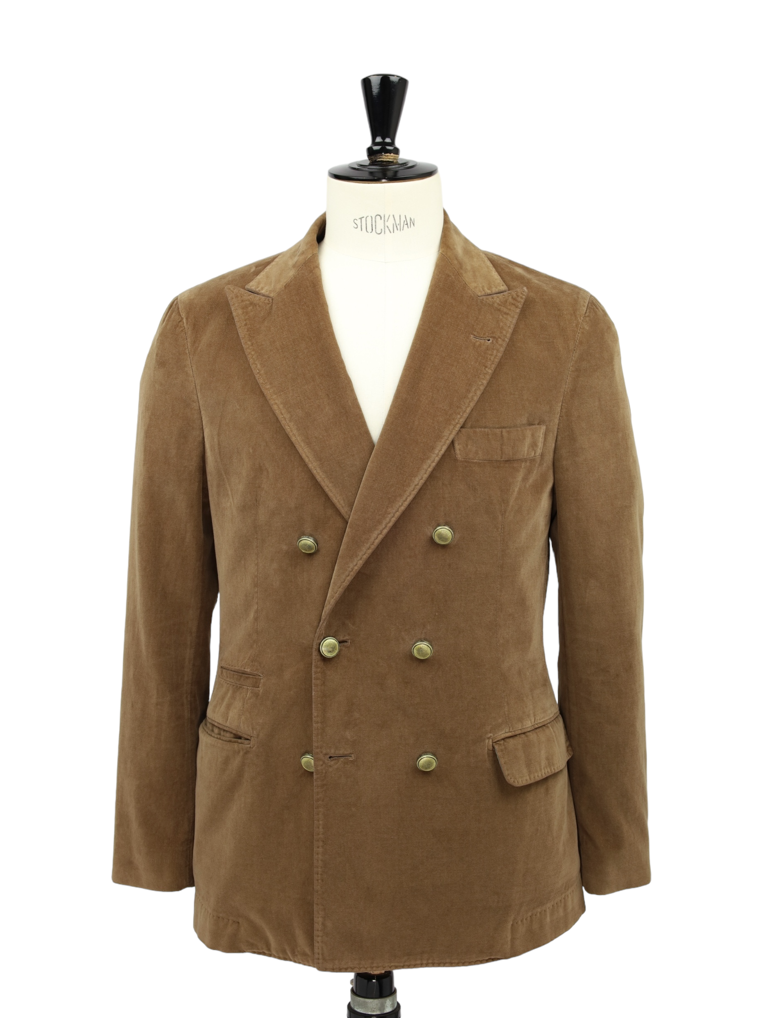 Brunello Cucinelli Double-Breasted Velvet Blazer