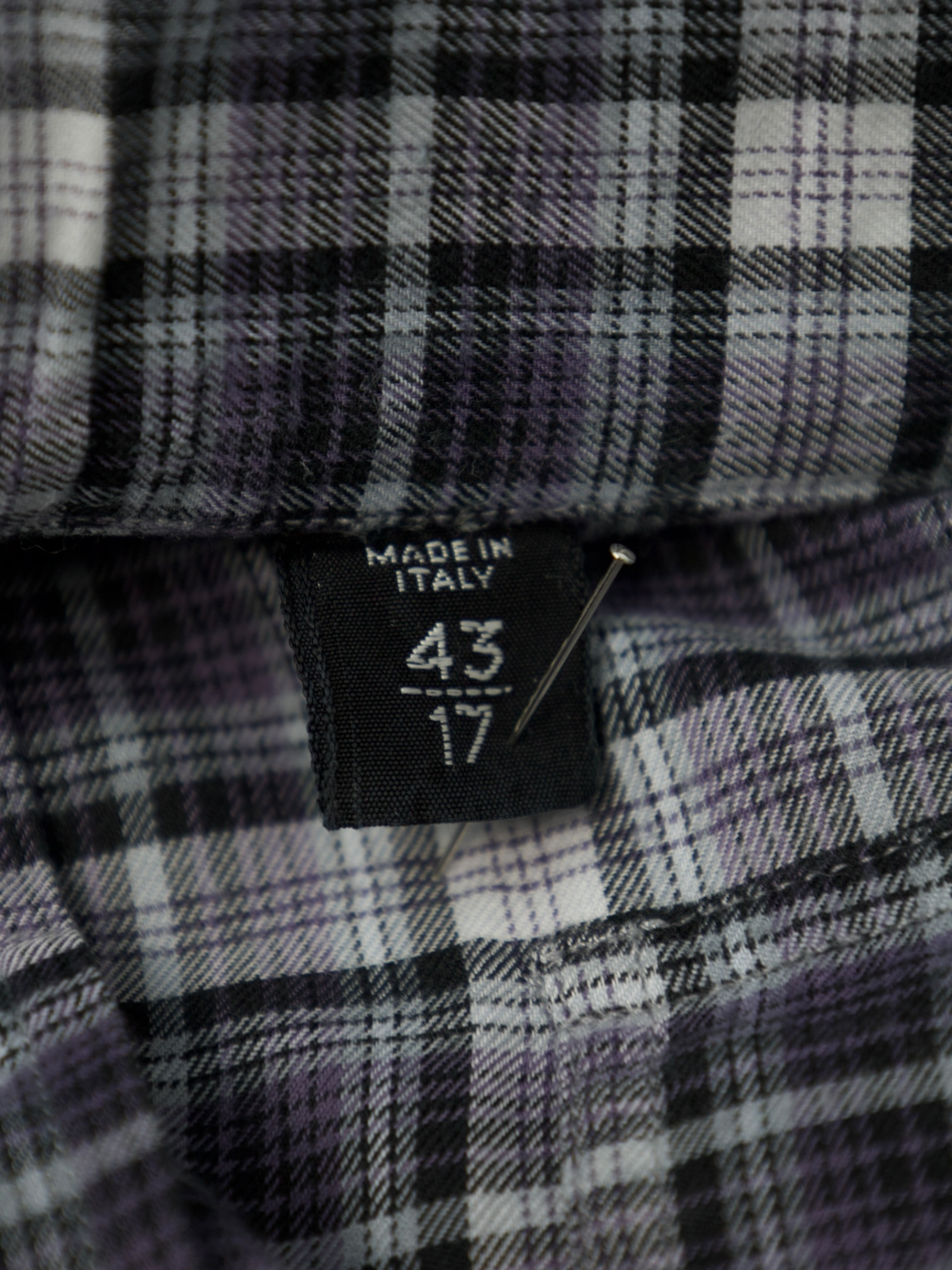 Tom Ford Grey Flannel Check Over Shirt