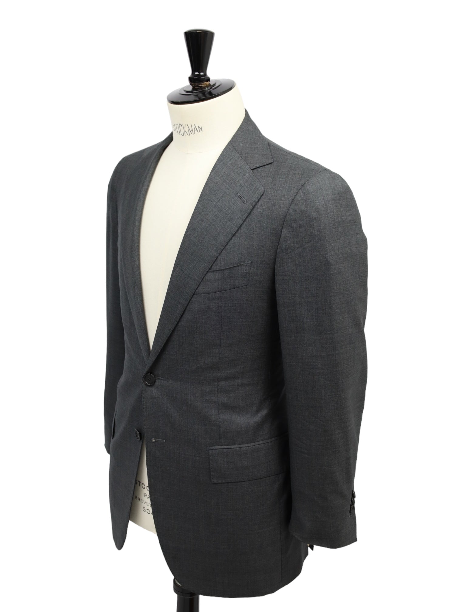 Cesare Attolini Grey Sharkskin Suit
