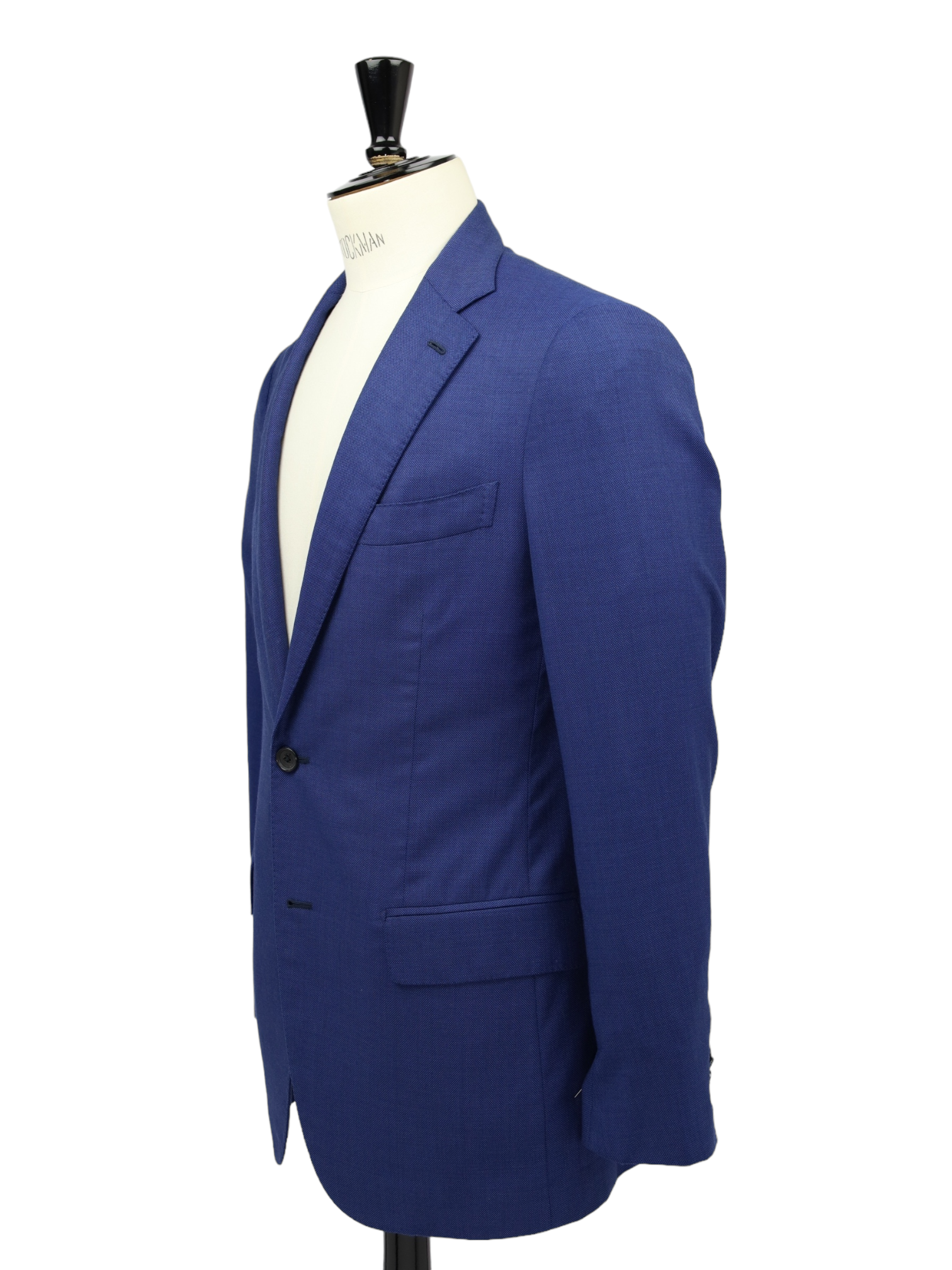 Isaia Cobalt Blue Wool & Silk Birdseye Suit