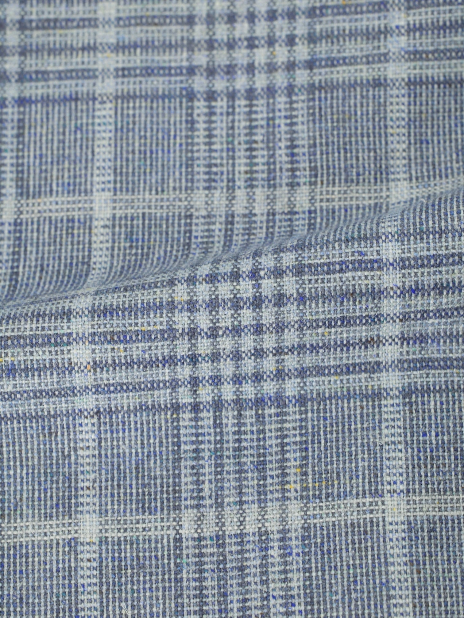 Corneliani Light Grey Pure-Silk Prince of Wales Jacket