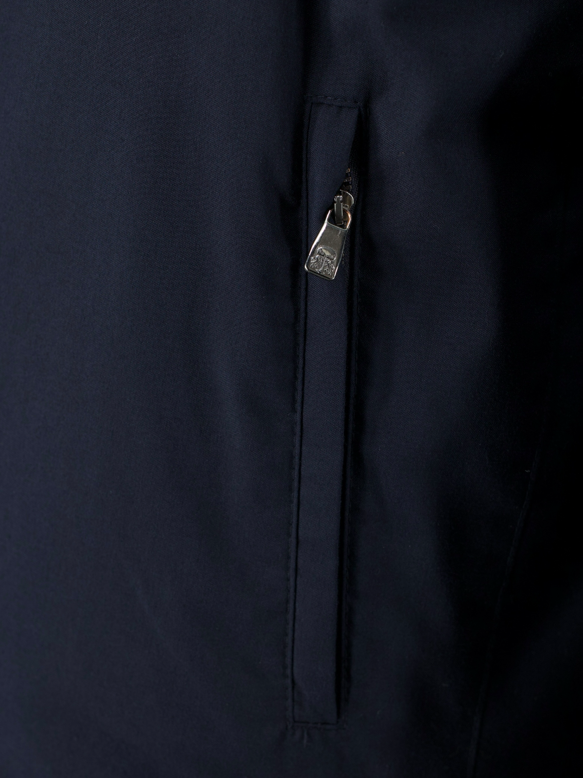 Corneliani Navy Softshell Waterrepellent Bomberjacket