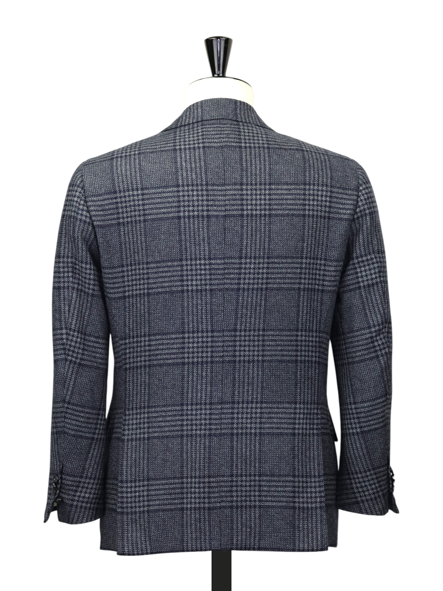 Cesare Attolini Grey Pure Cashmere Prince de Galles Jacket