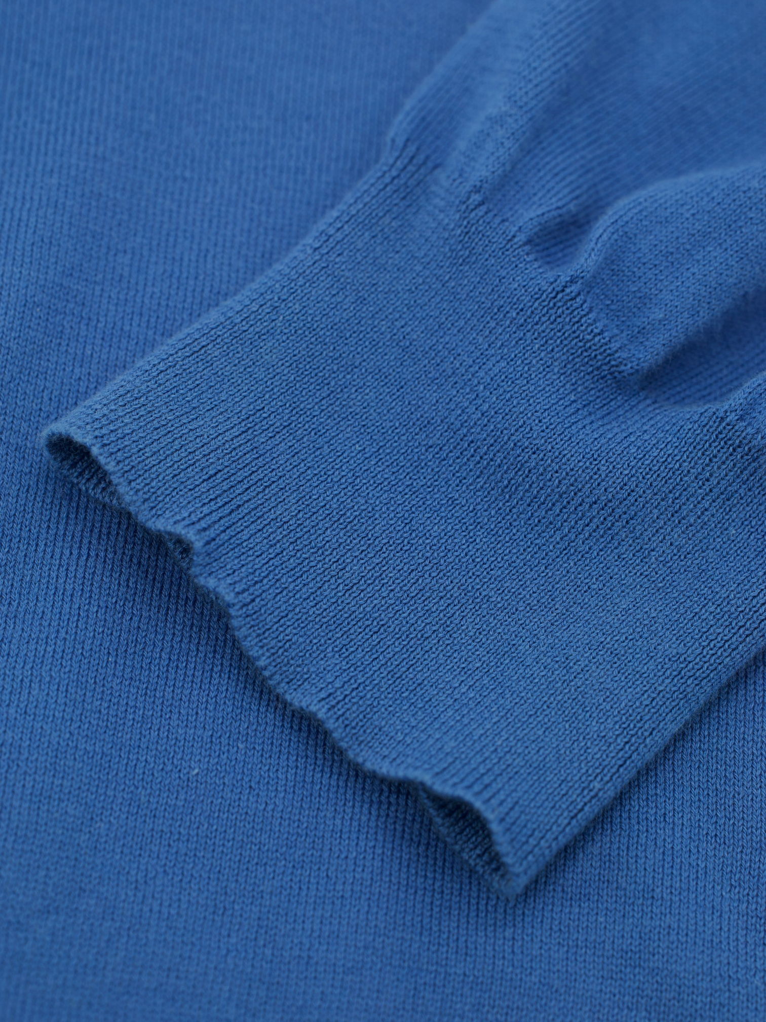 Cesare Attolini Olympic Blue Pure Sea-Island Cotton Cardigan