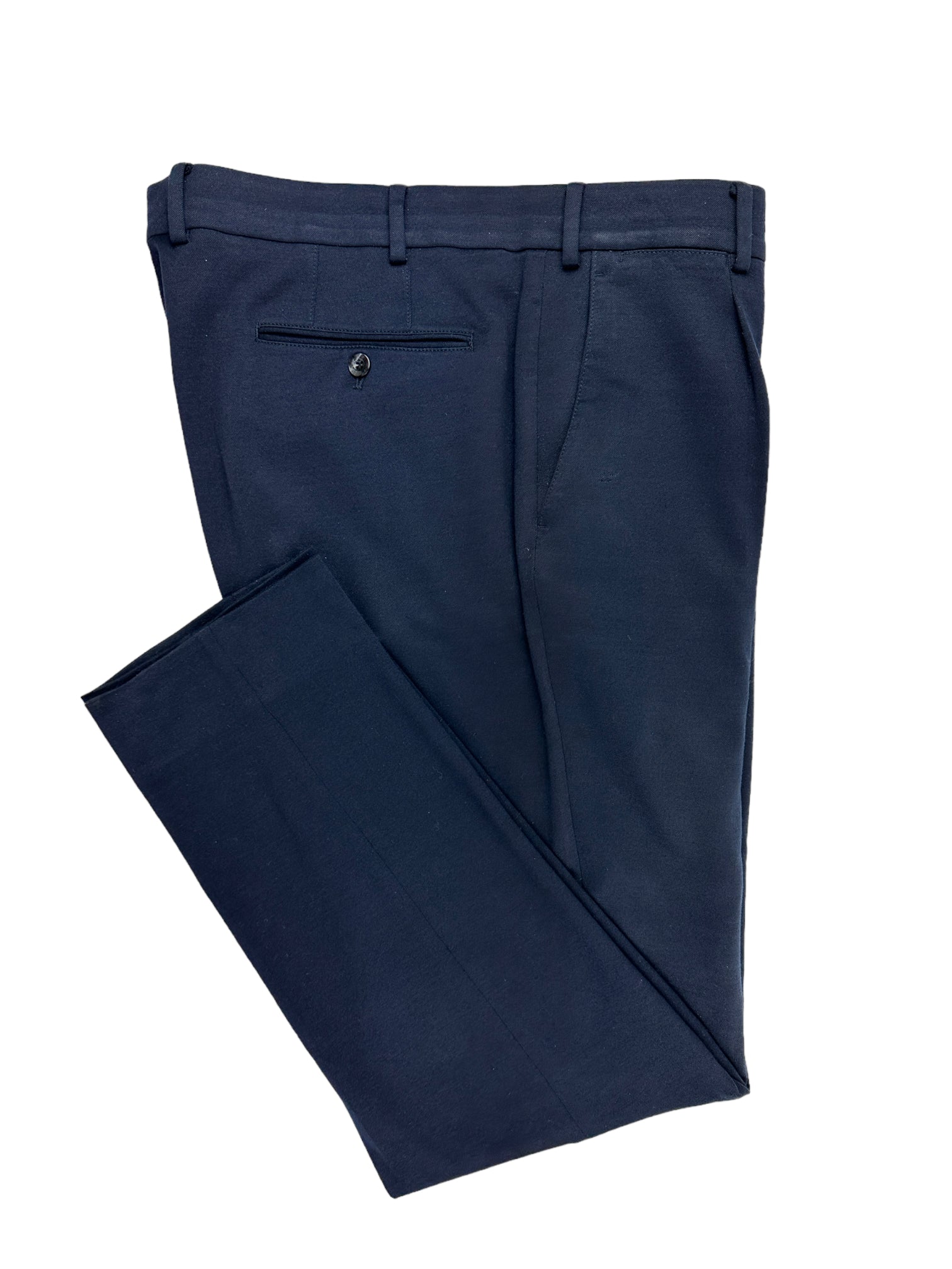 Loro Piana Midnight Blue Flannel Trousers