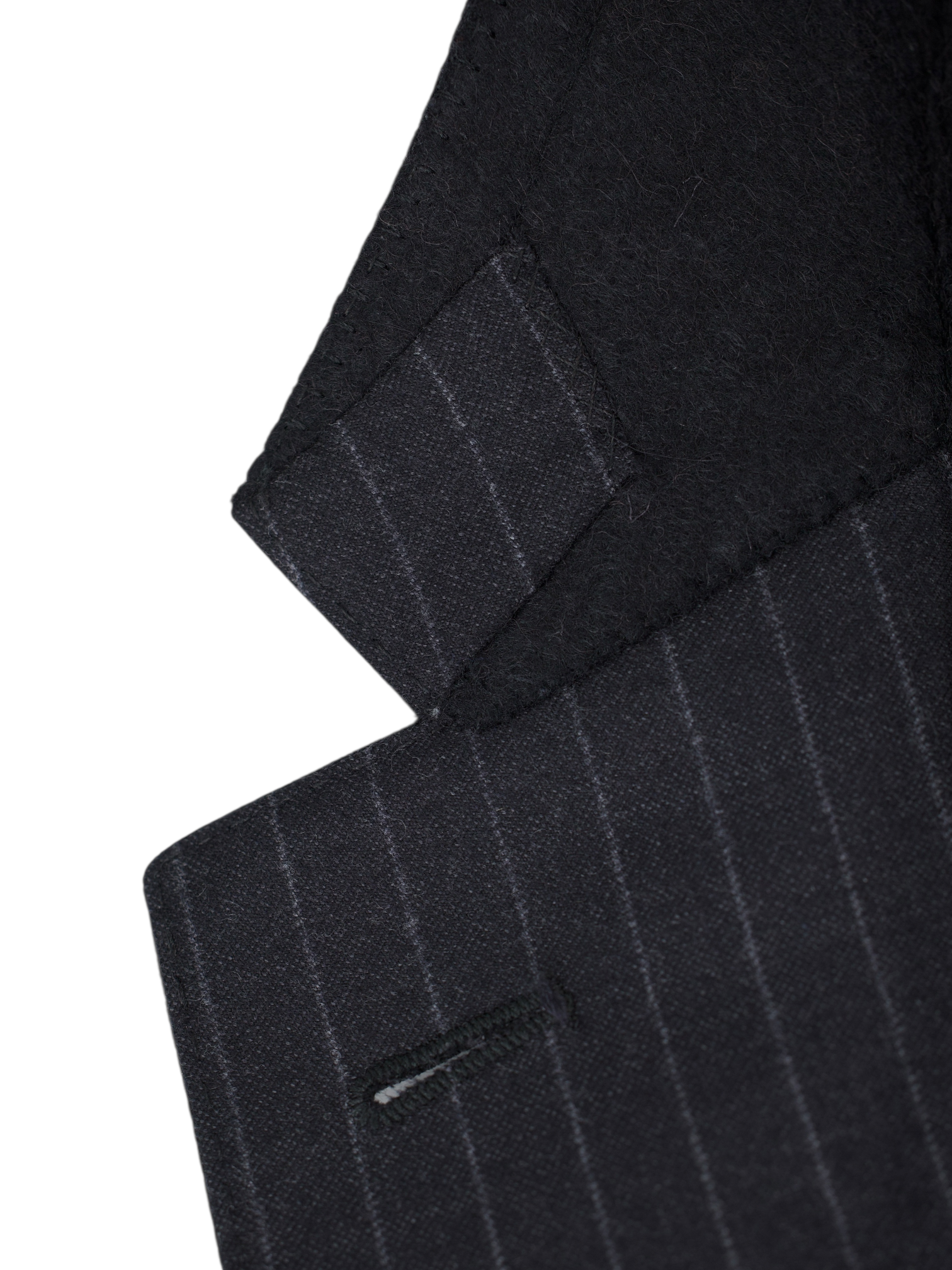 Ermenegildo Zegna Antracite Wool-Flannel Pinstripe Sartorial Suit