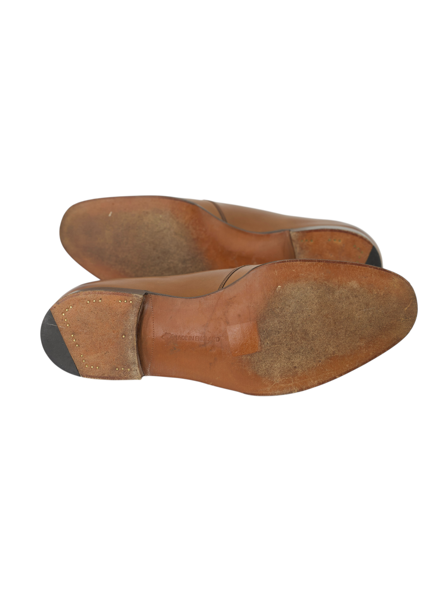 Edward Green Cognac Brown Ealing Calfleather Single Monk Shoes