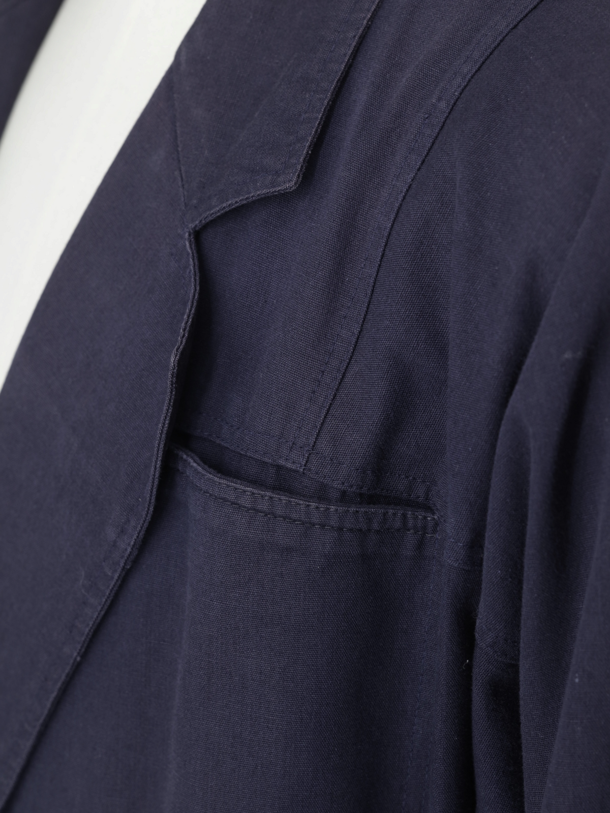 Ermenegildo Zegna Navy Vintage 1980's Yachting Coat