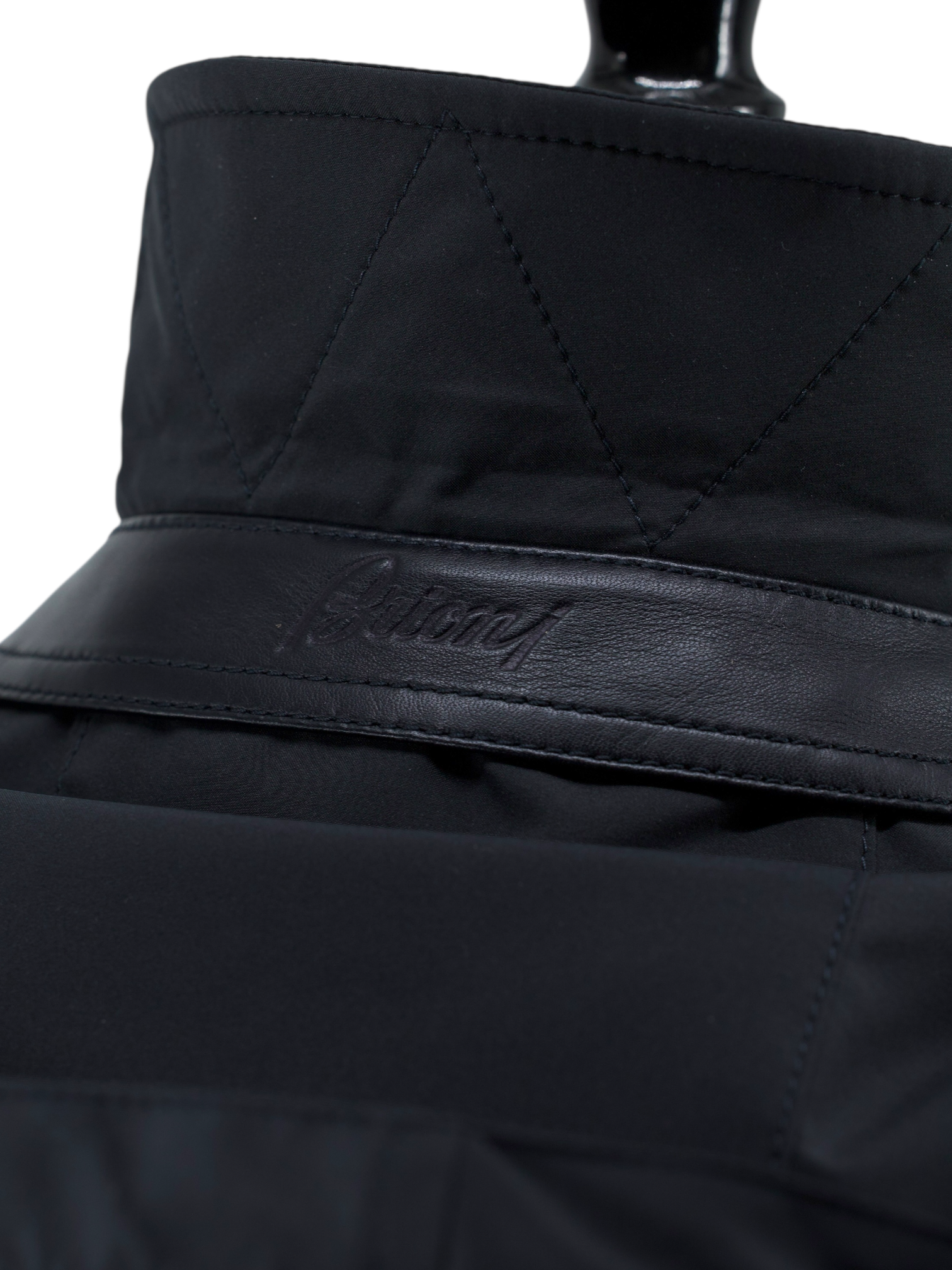 Brioni Deep Navy "Performa" Sartorial Raincoat Parka