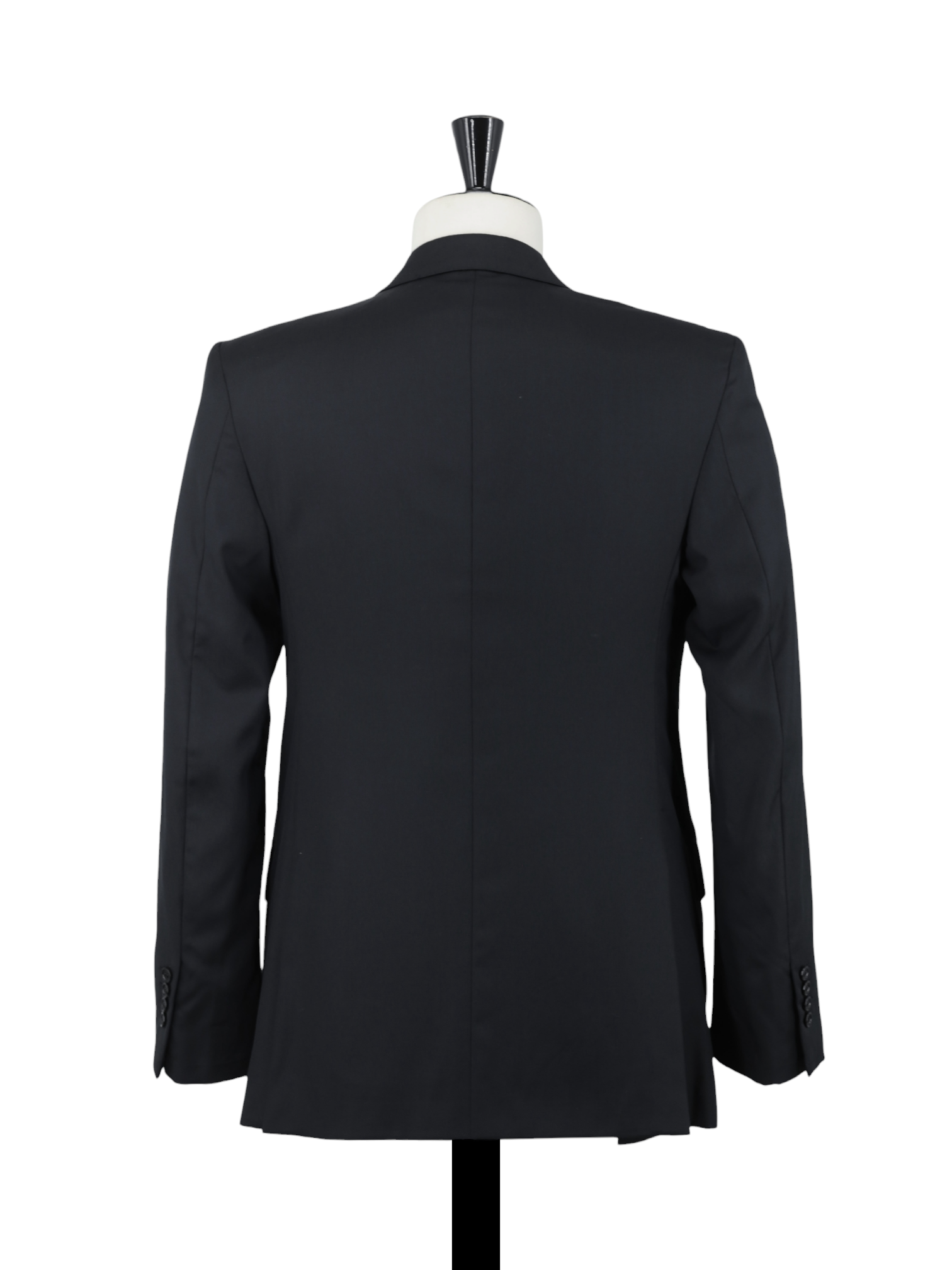 Brioni Black Cashmere & Silk Pinpoint Senato Suit