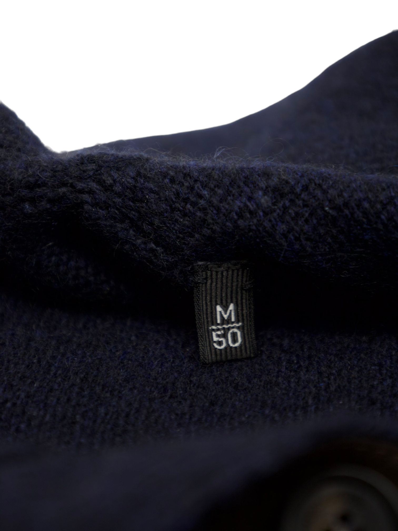 Ermenegildo Zegna Navy Nubuck-Trimmed Cashmere Fisherman's Sweater