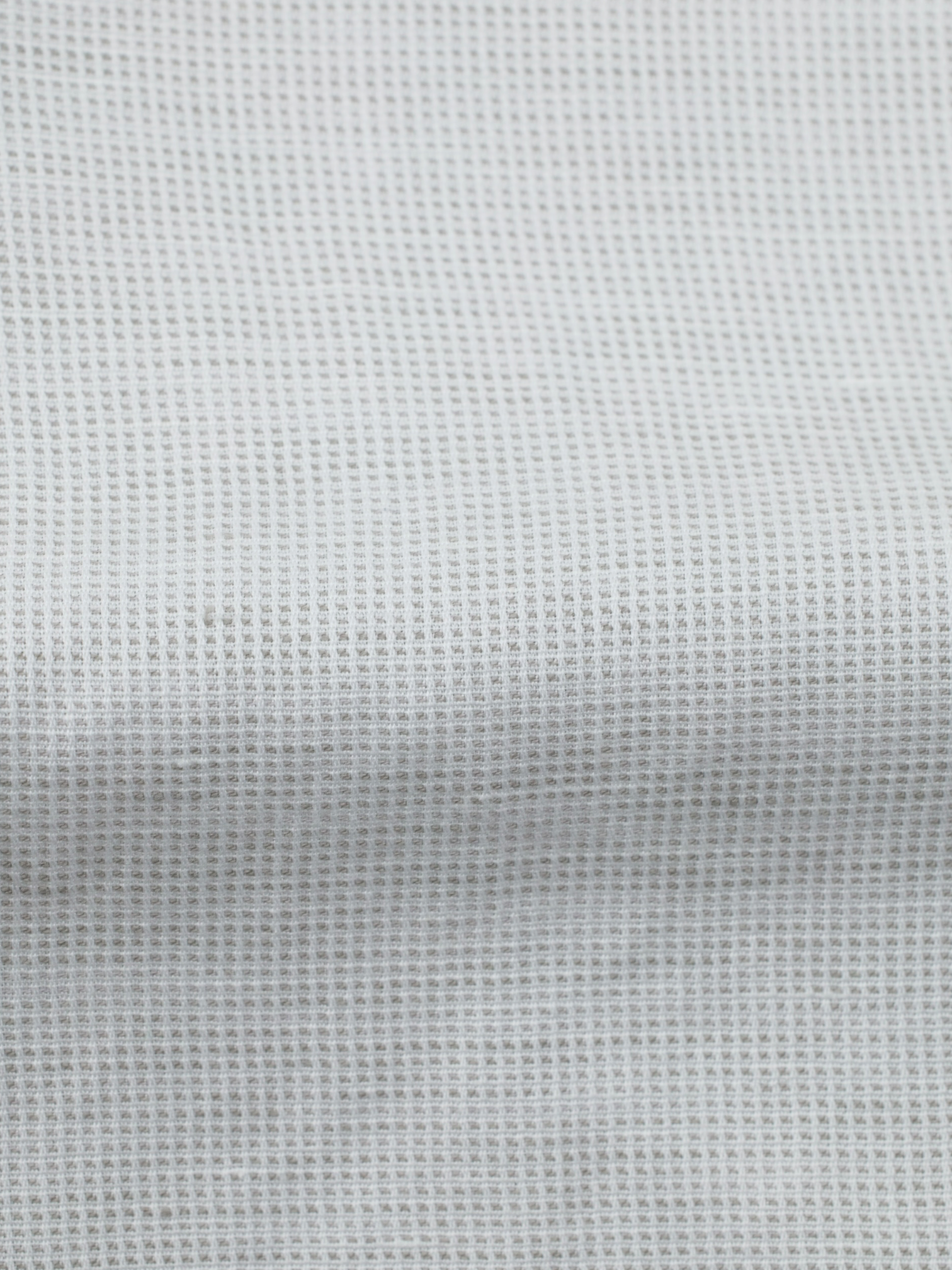 Corneliani ID Greige Cotton & Linen One-Piece-Collar Shirt