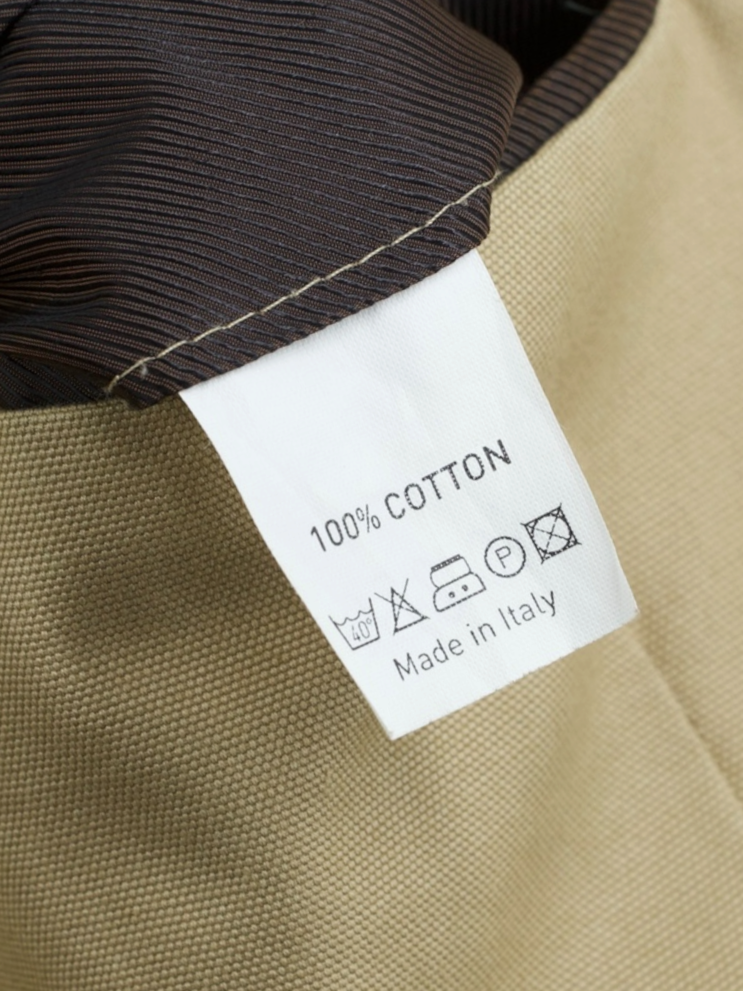 Orazio Luciano Beige Pure-Cotton Sartorial-Safari Jacket