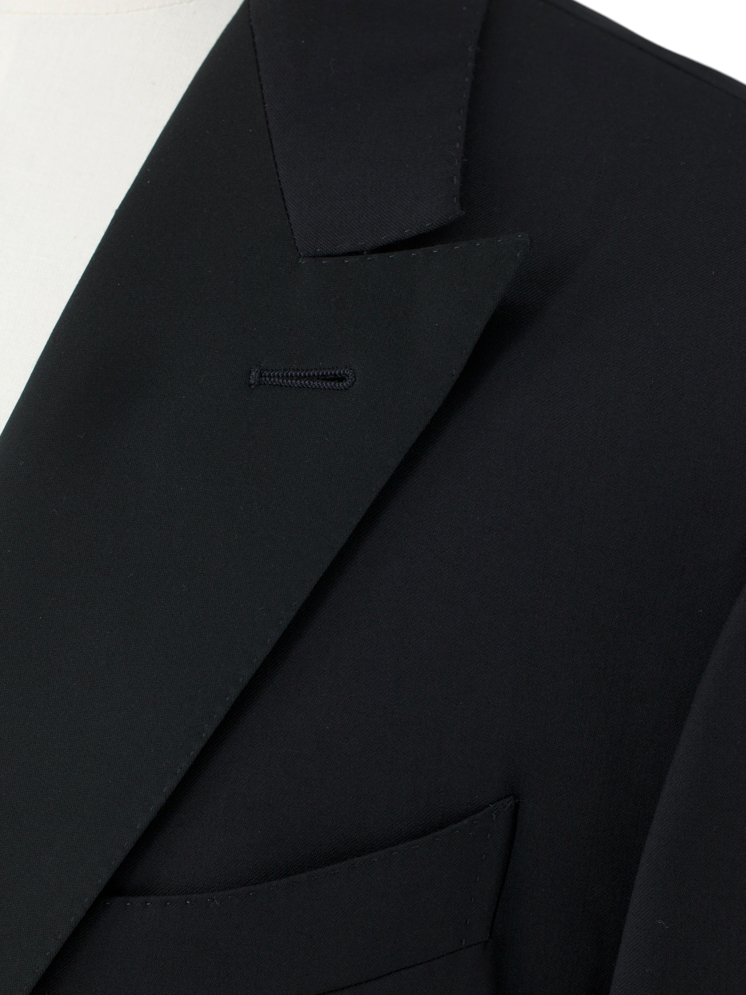 Ermenegildo Zegna Black Multiseason Wool Milanese-Style Tuxedo