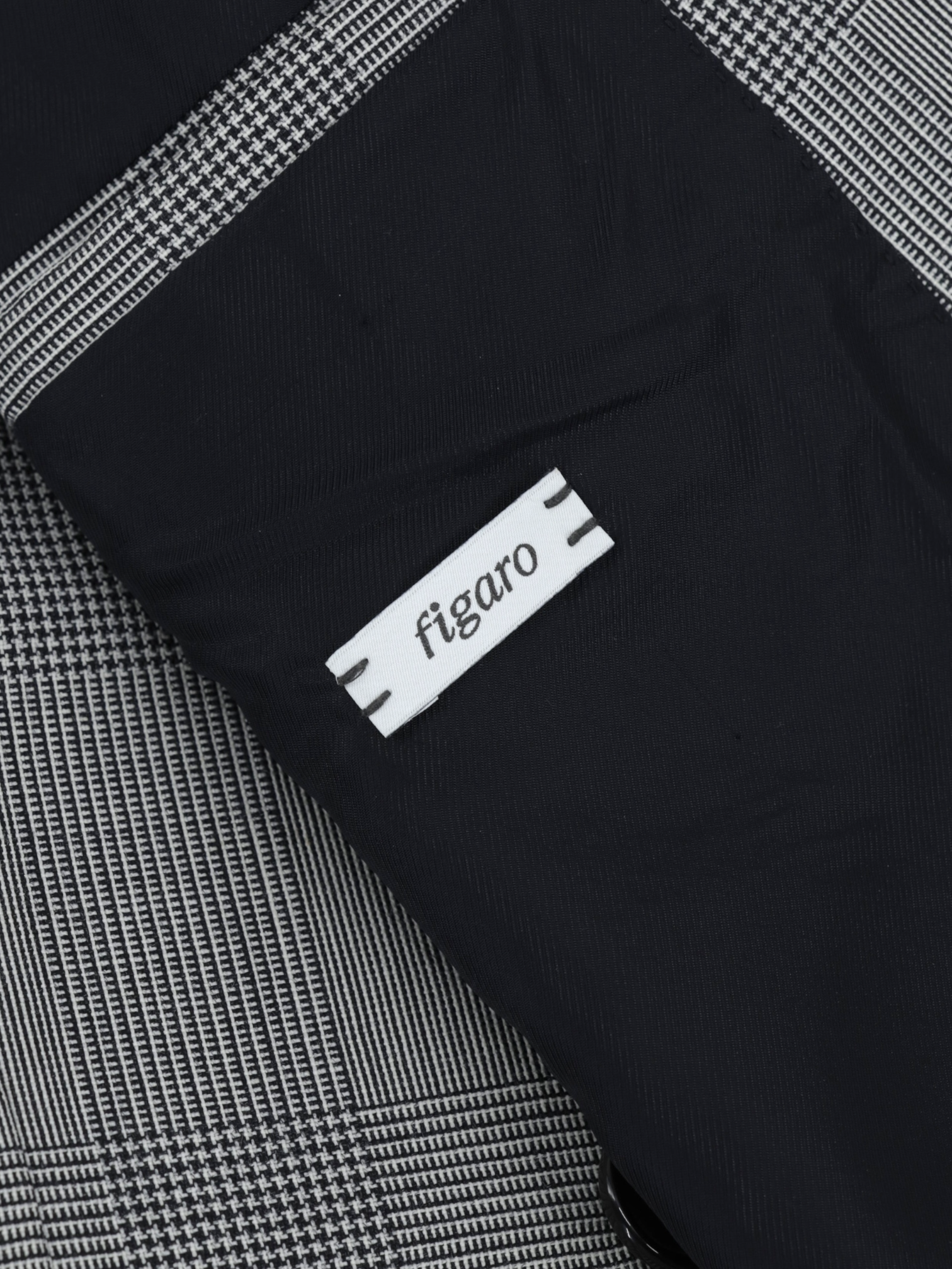 Caruso Grey Wool Double Breasted Prince of Wales Figaro Suit