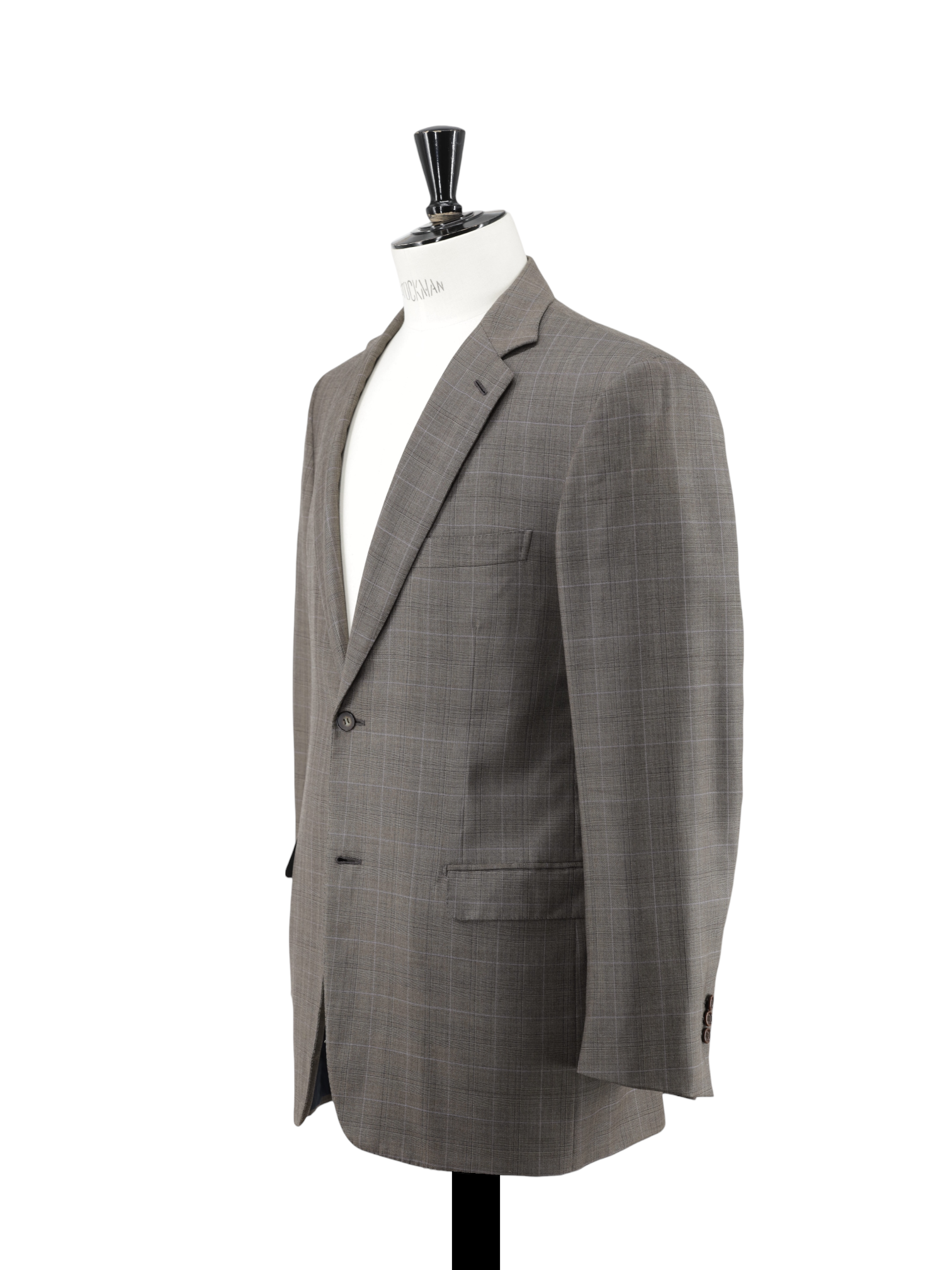 Brioni Taupe & Lavender Super 160's Prince of Wales Secolo Jacket