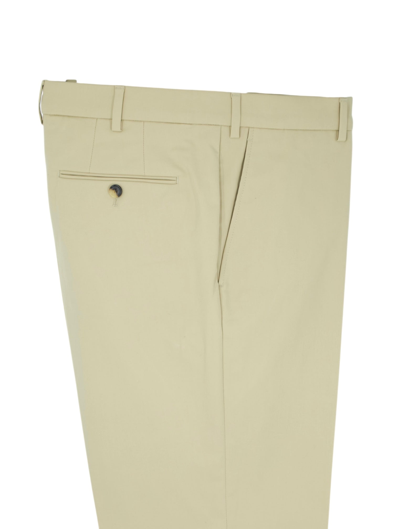 Loro Piana Khaki Cotton-Stretch Twill Carlo Trousers
