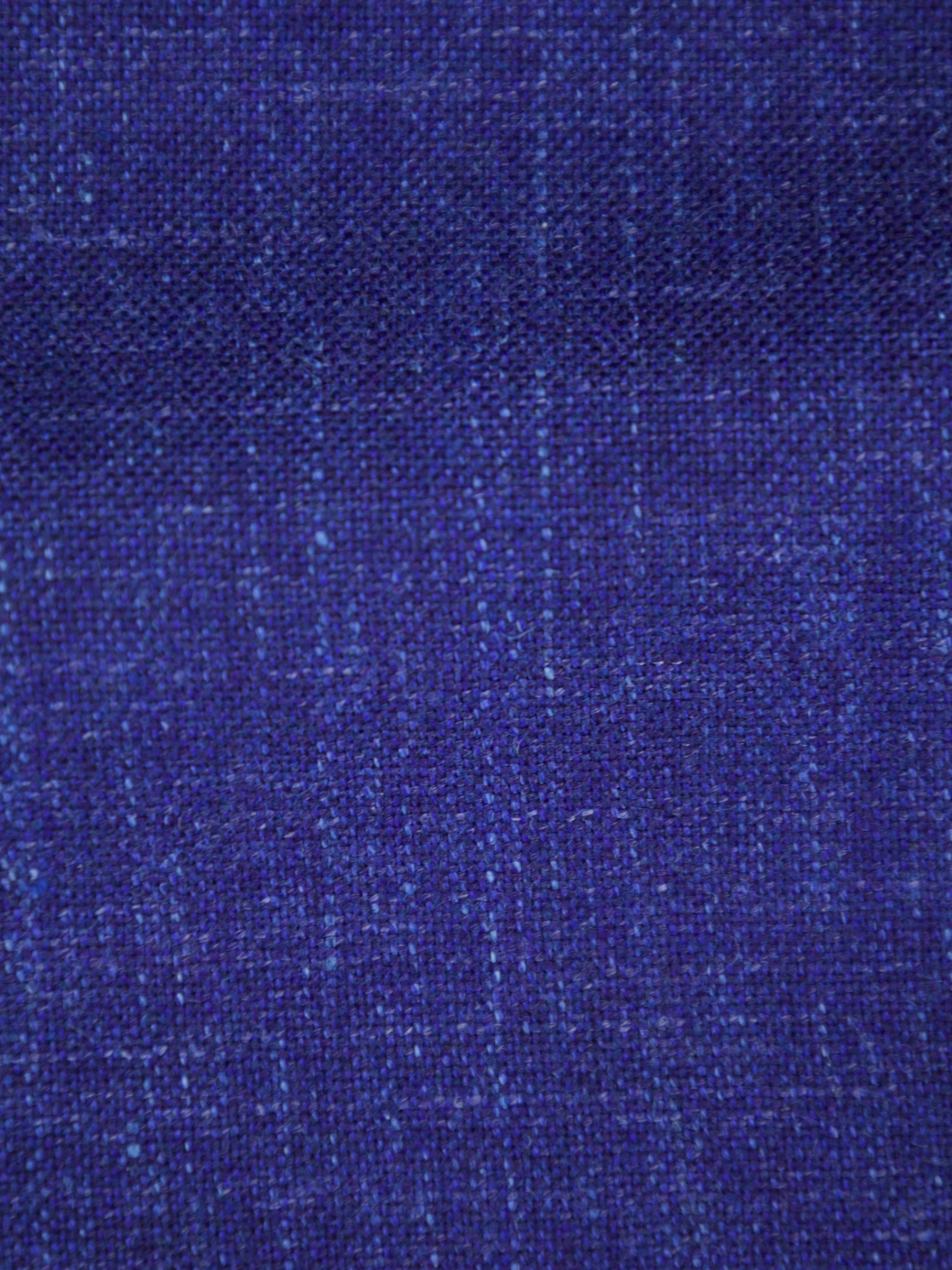Kiton Cobalt Blue Cashmere, Linen and Silk Melange Suit