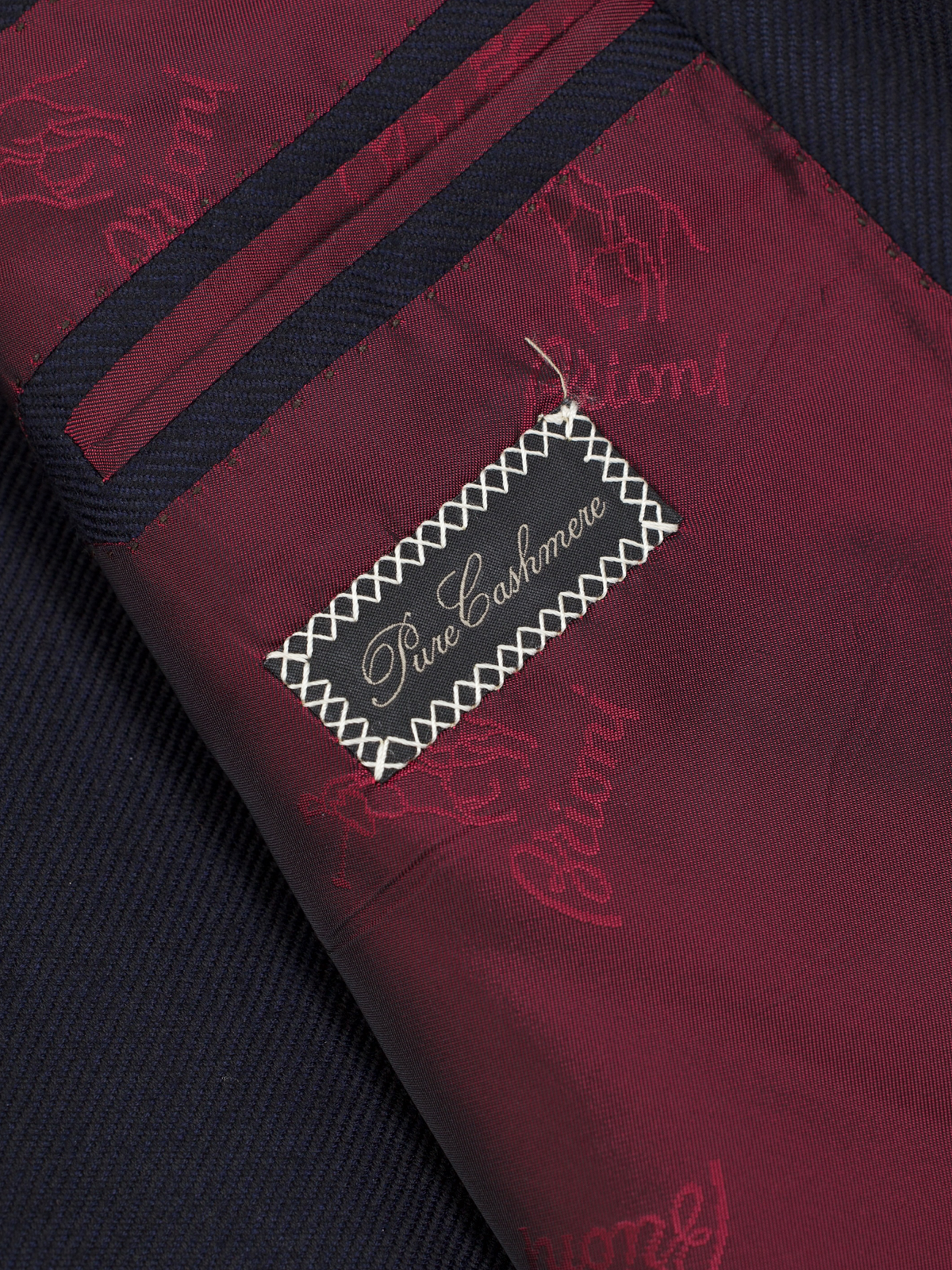 Brioni Navy Pure Lightweight-Cashmere Twill Parlamento Blazer Jacket