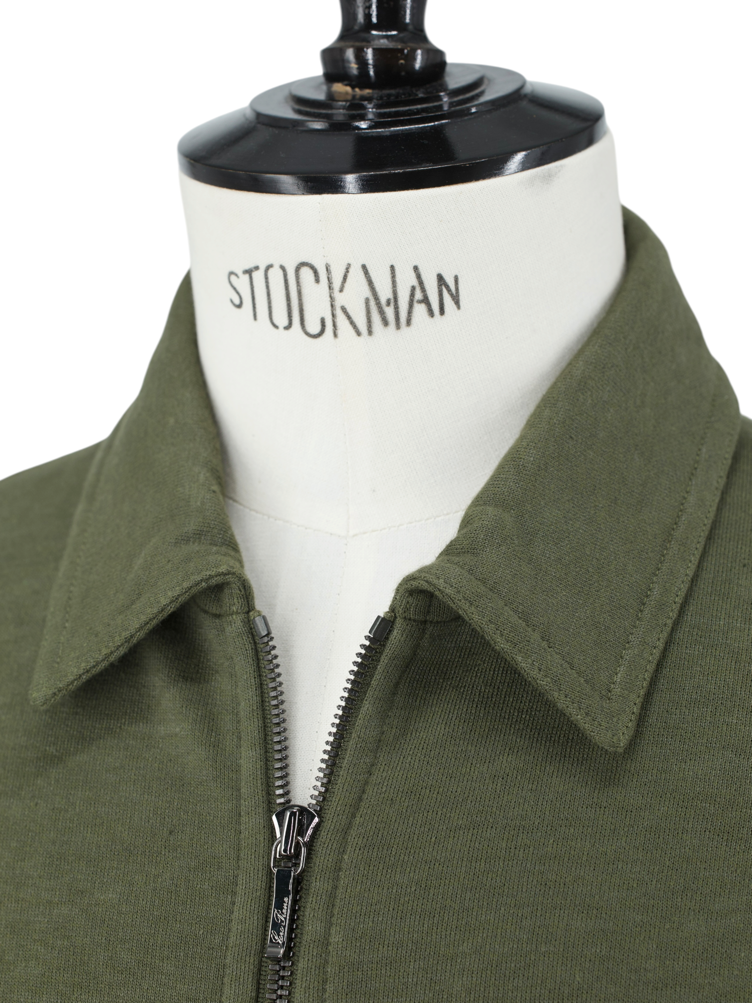 Loro Piana Olive Green Cotton, Linen & Cashmere Luxury "Kawaguchi" Tracksuit