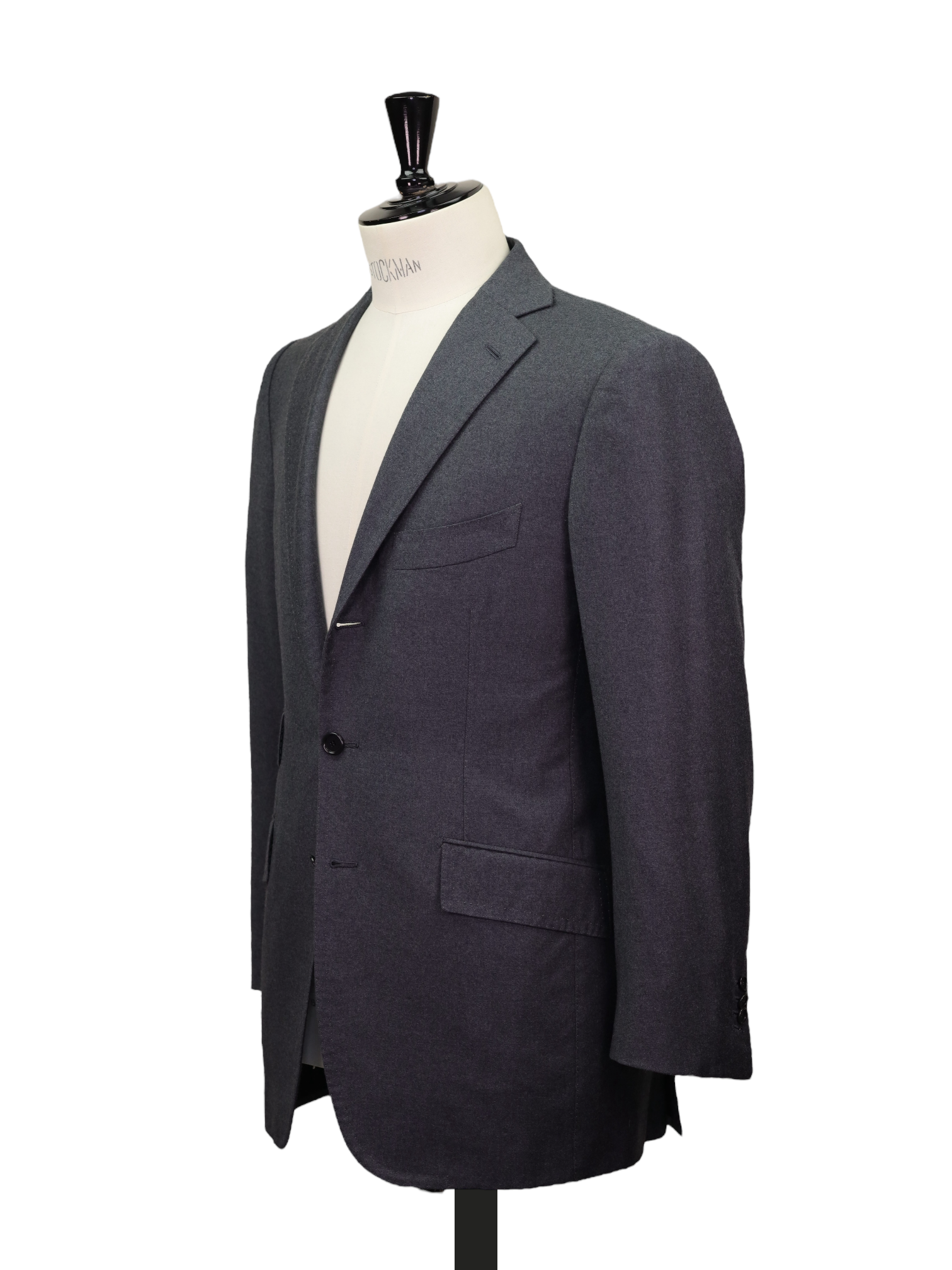 Cesare Attolini Grey Super 150's Flannel Sartorial Suit