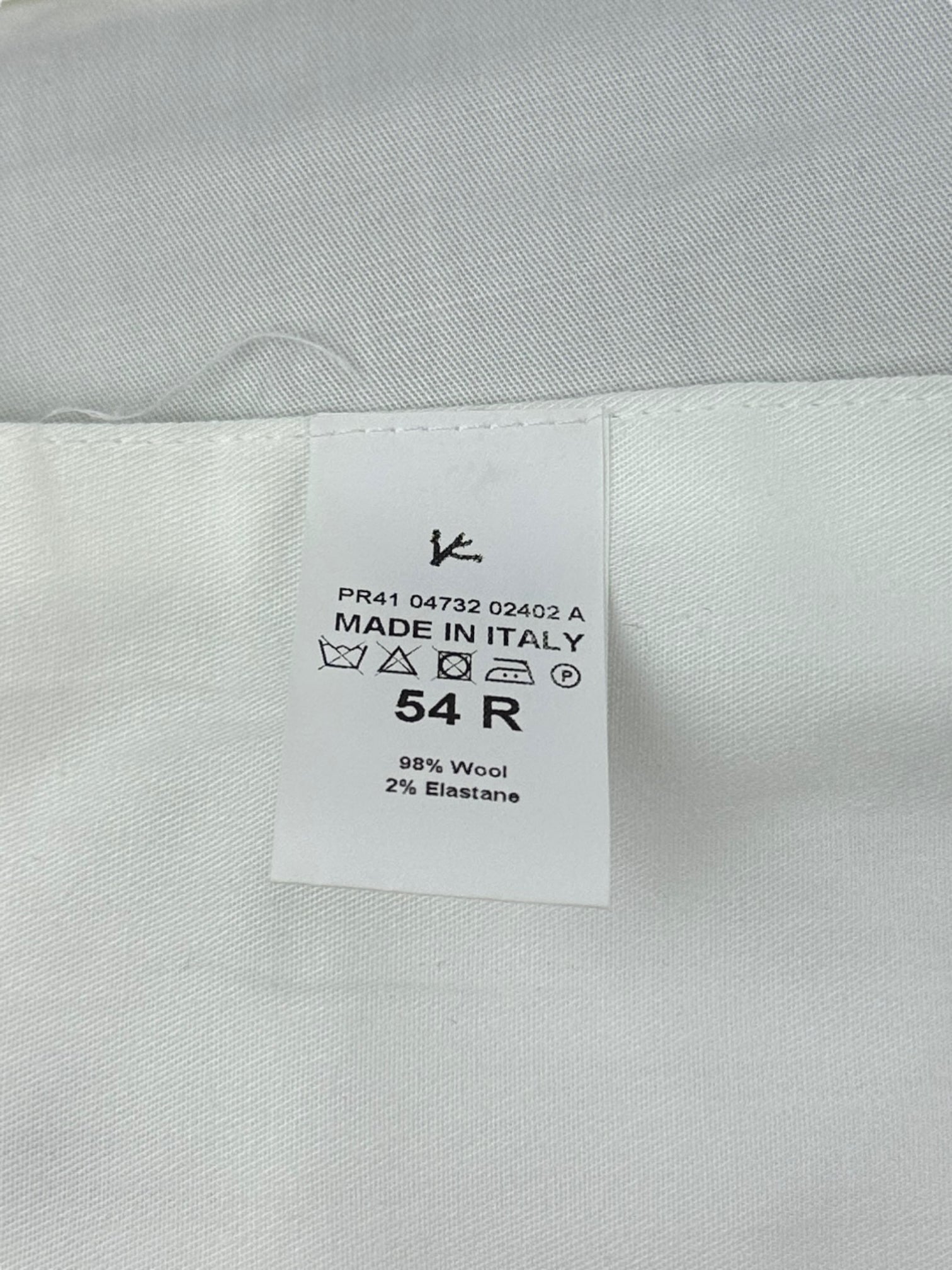 Isaia Grey Wool Trousers