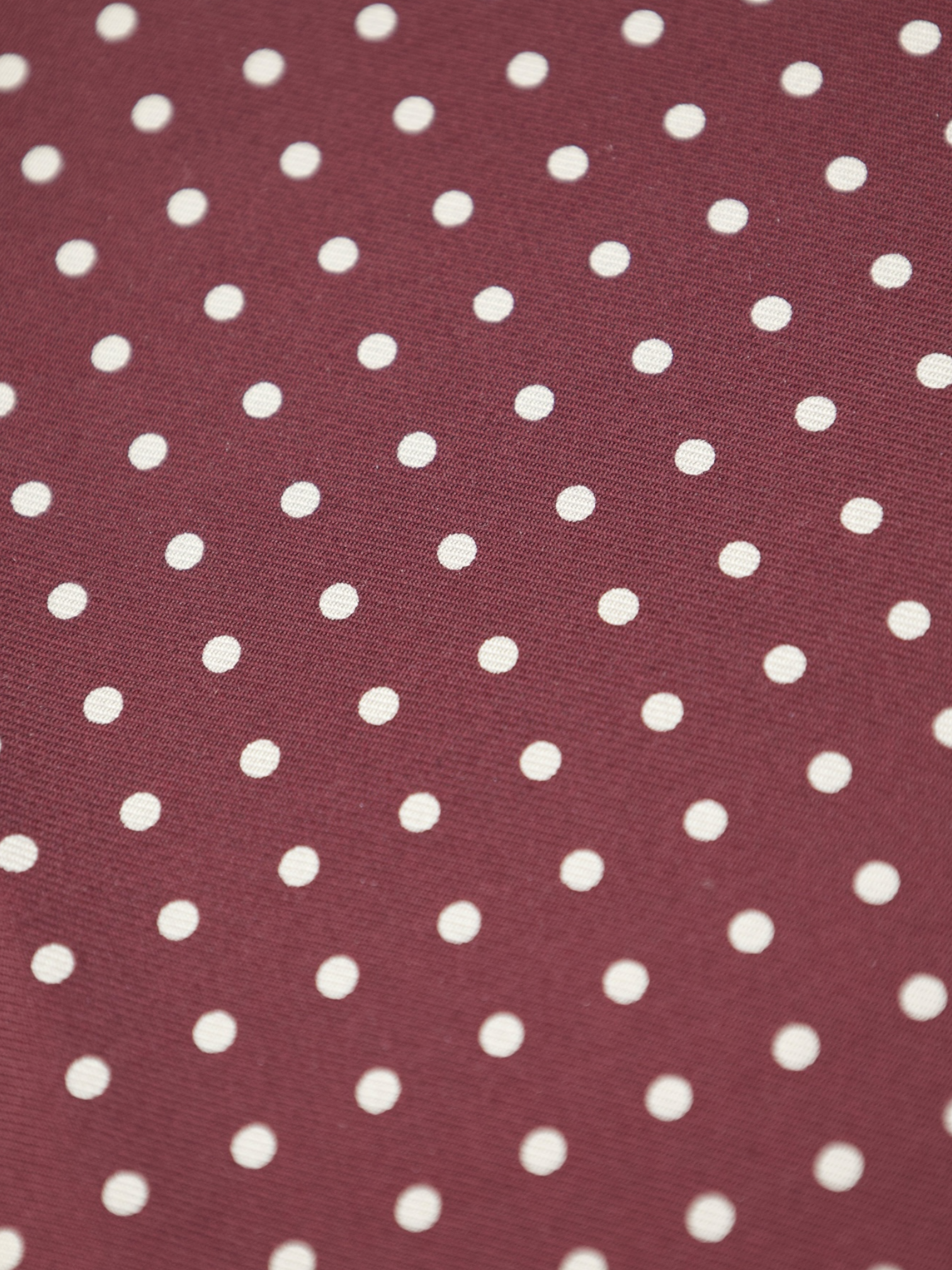 Ralph Lauren Red Polkadot Silk Pocket Square