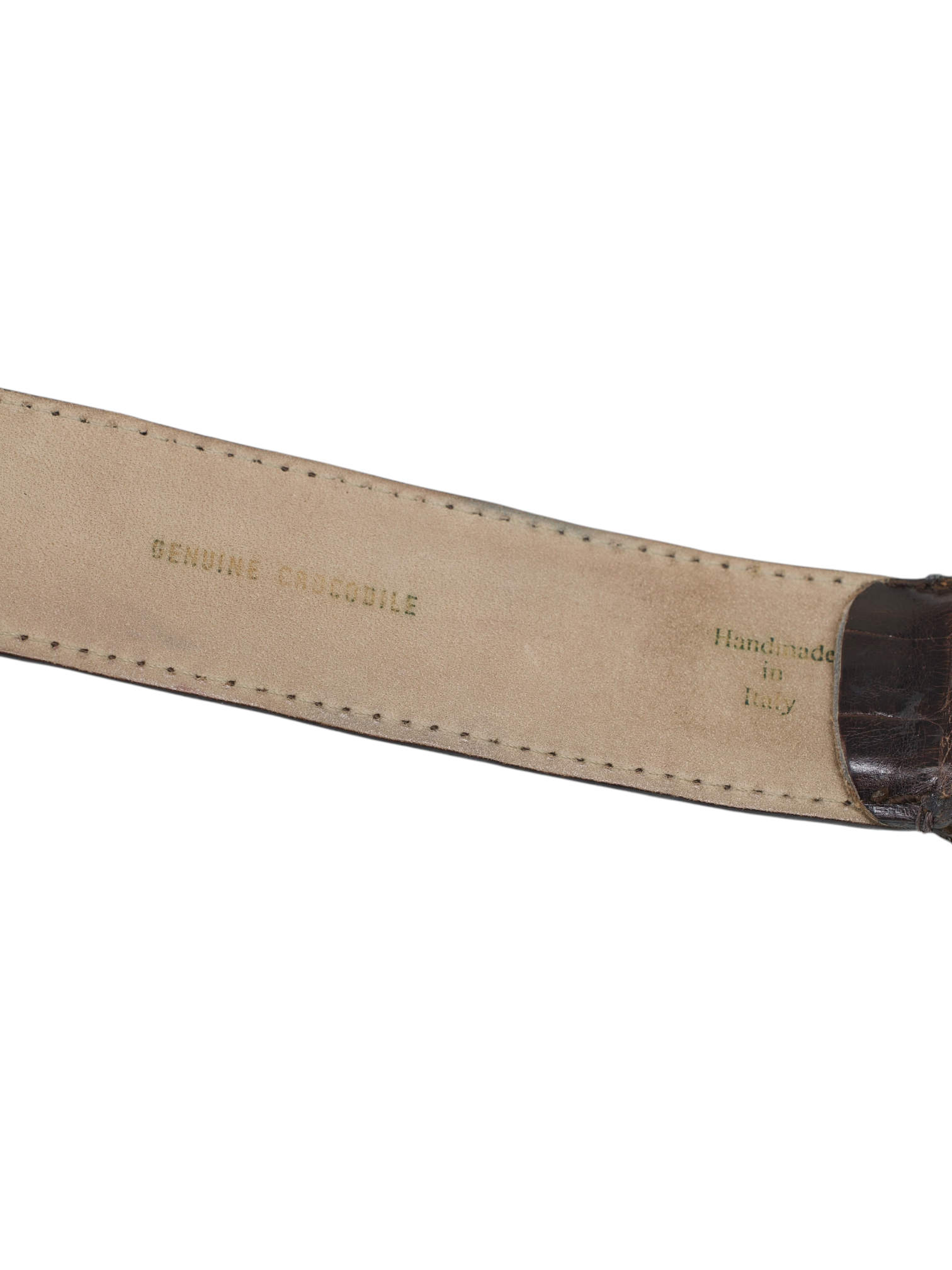 Brioni Dark Brown Mississippi-Alligator Captoe-Oxford + Belt