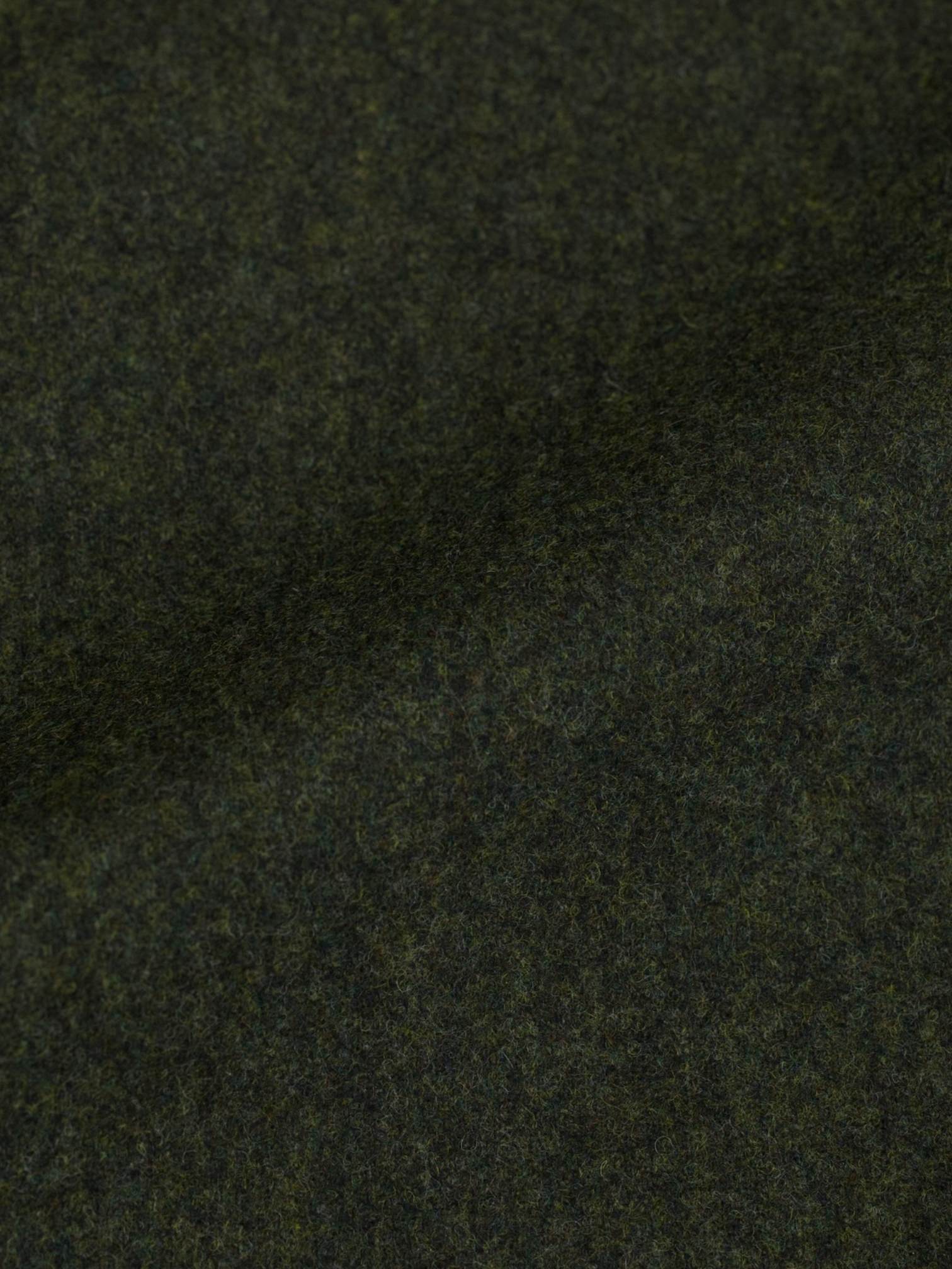 Caruso Olive Green Wool & Cashmere Flannel Aida Jacket
