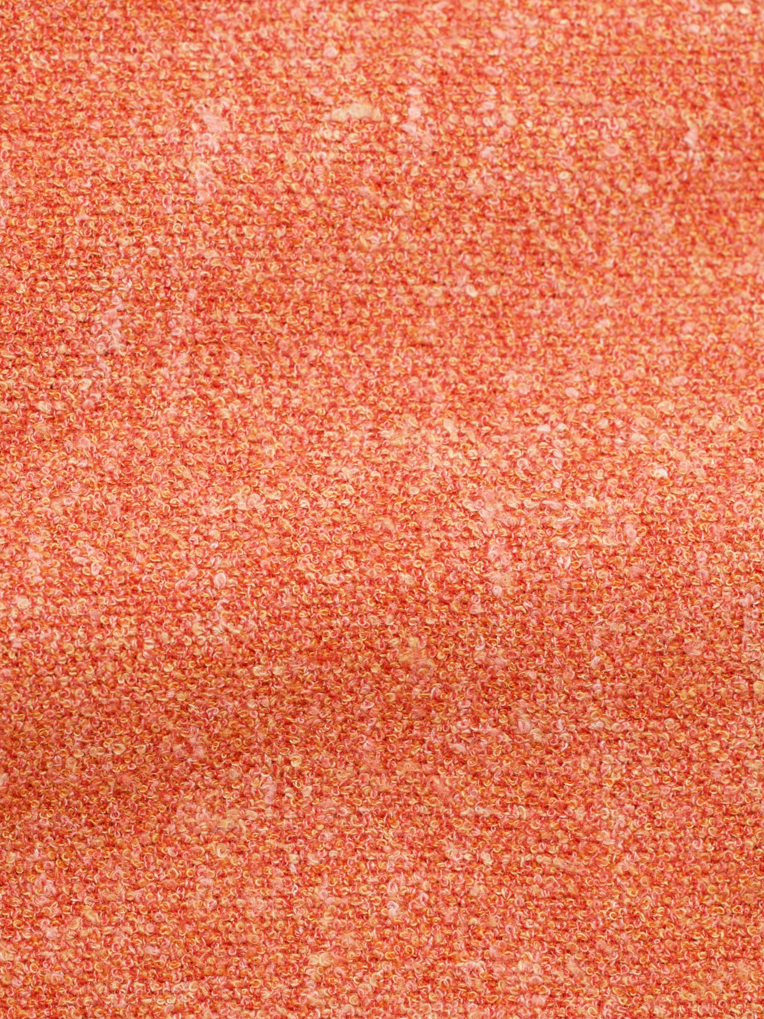 Kiton Orange Cashmere, Stretch, Silk & Linen Speckled "Mod. Ego" Jacket