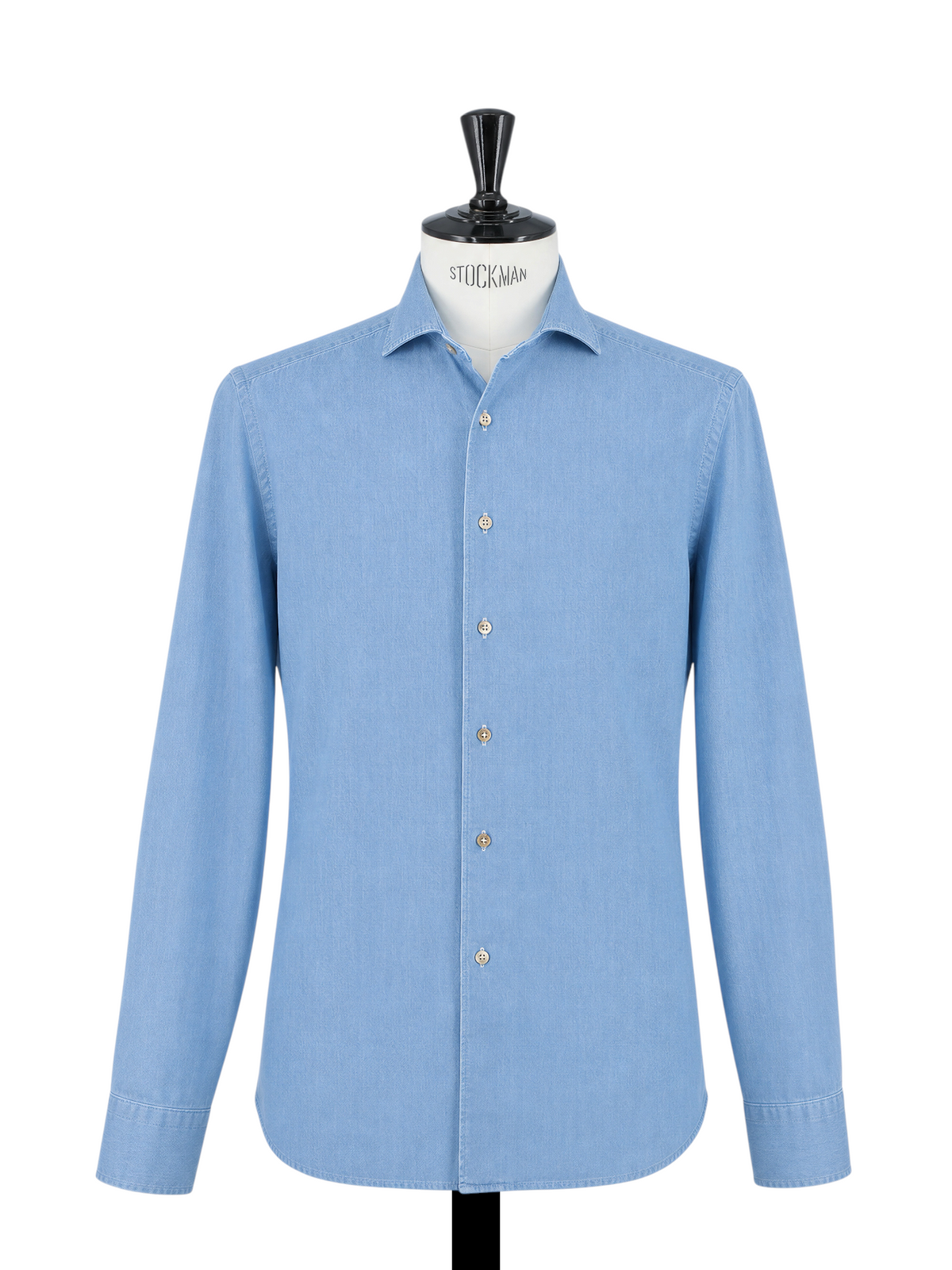 Borriello Napoli Light Blue Indigo-Cotton 