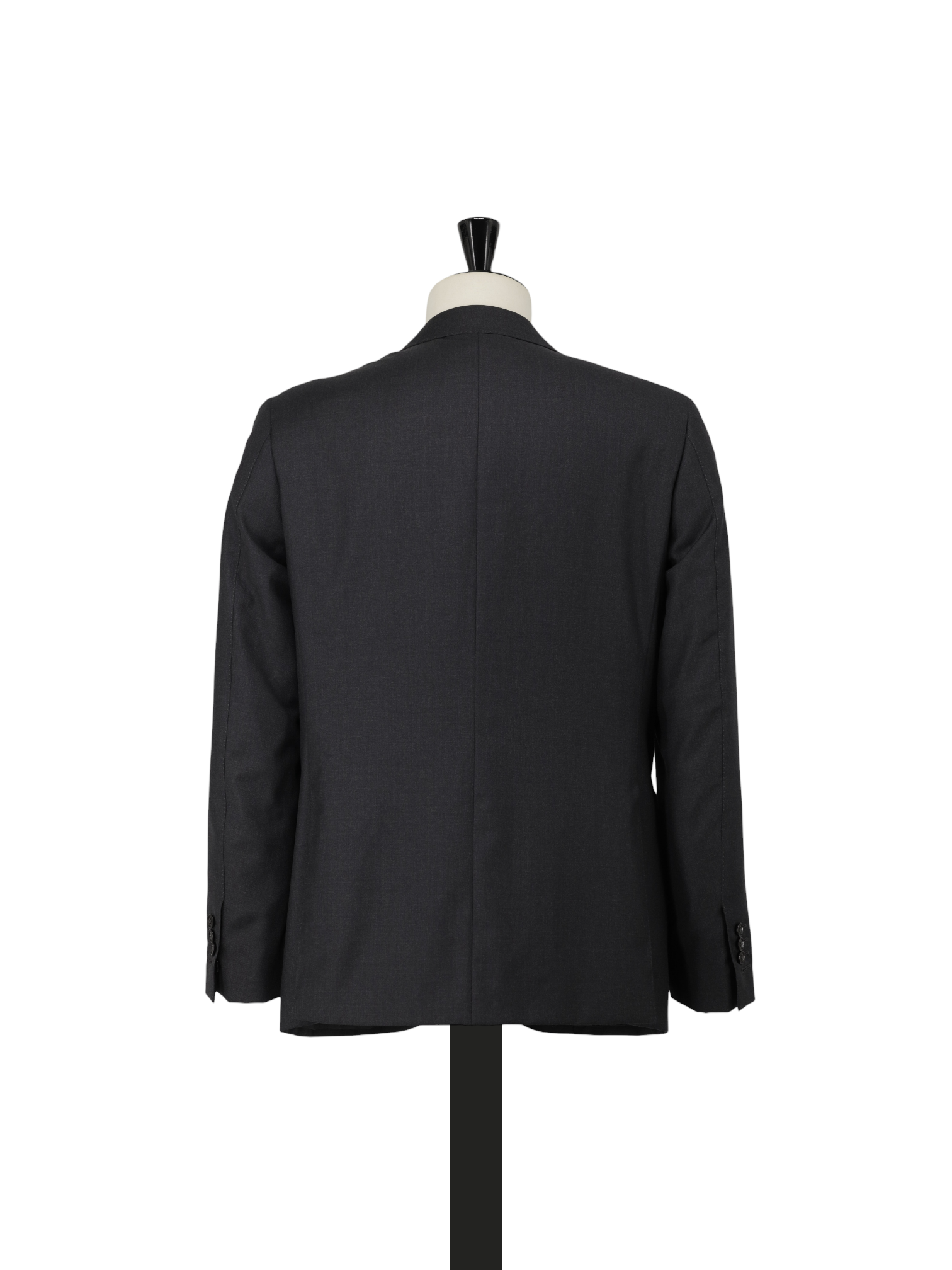 Canali Anthracite Fine-Wool Timeless Twill Suit