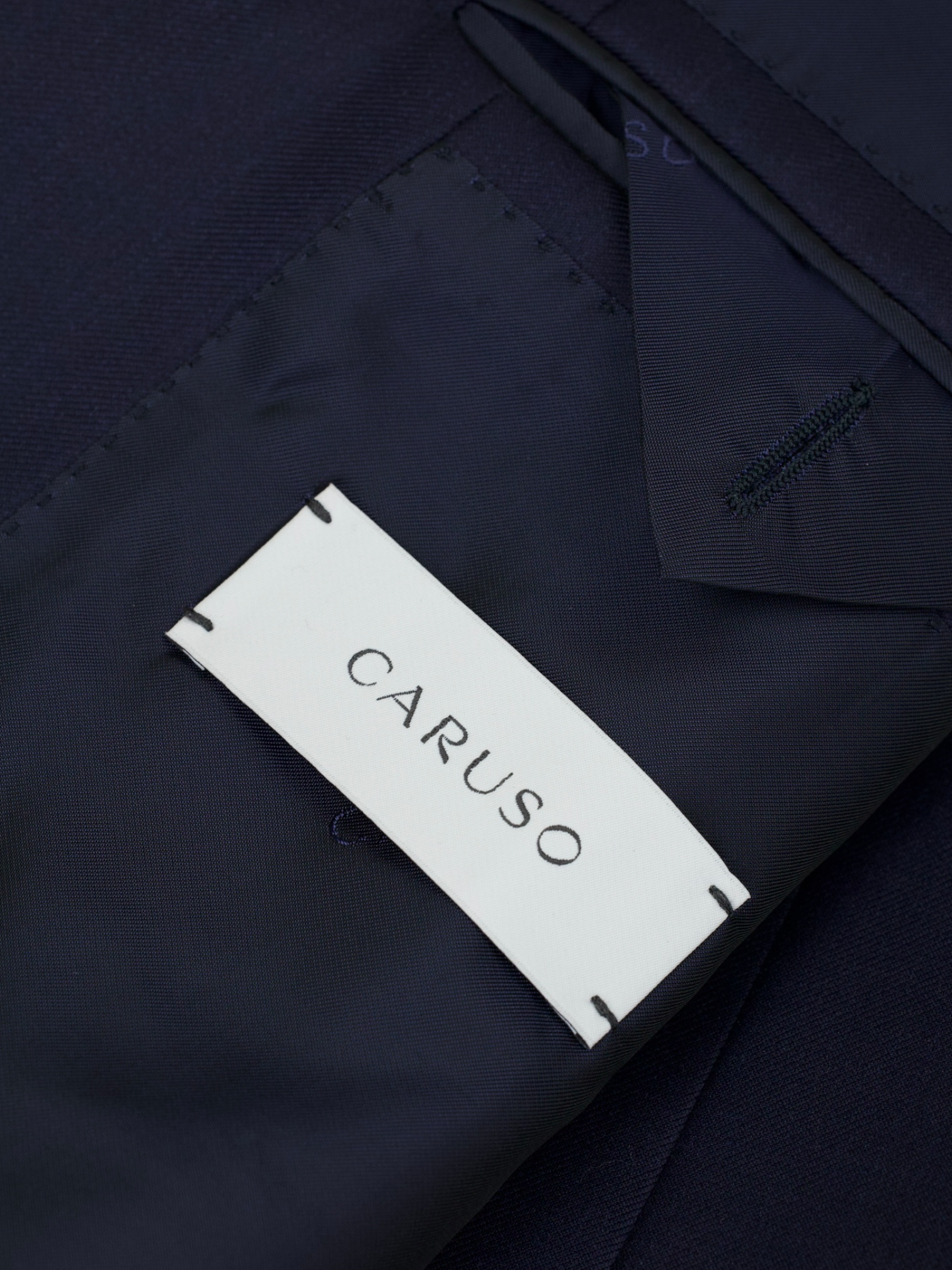 Caruso Navy Super 150's "Australis" Twill Boheme Suit + Extra Trousers