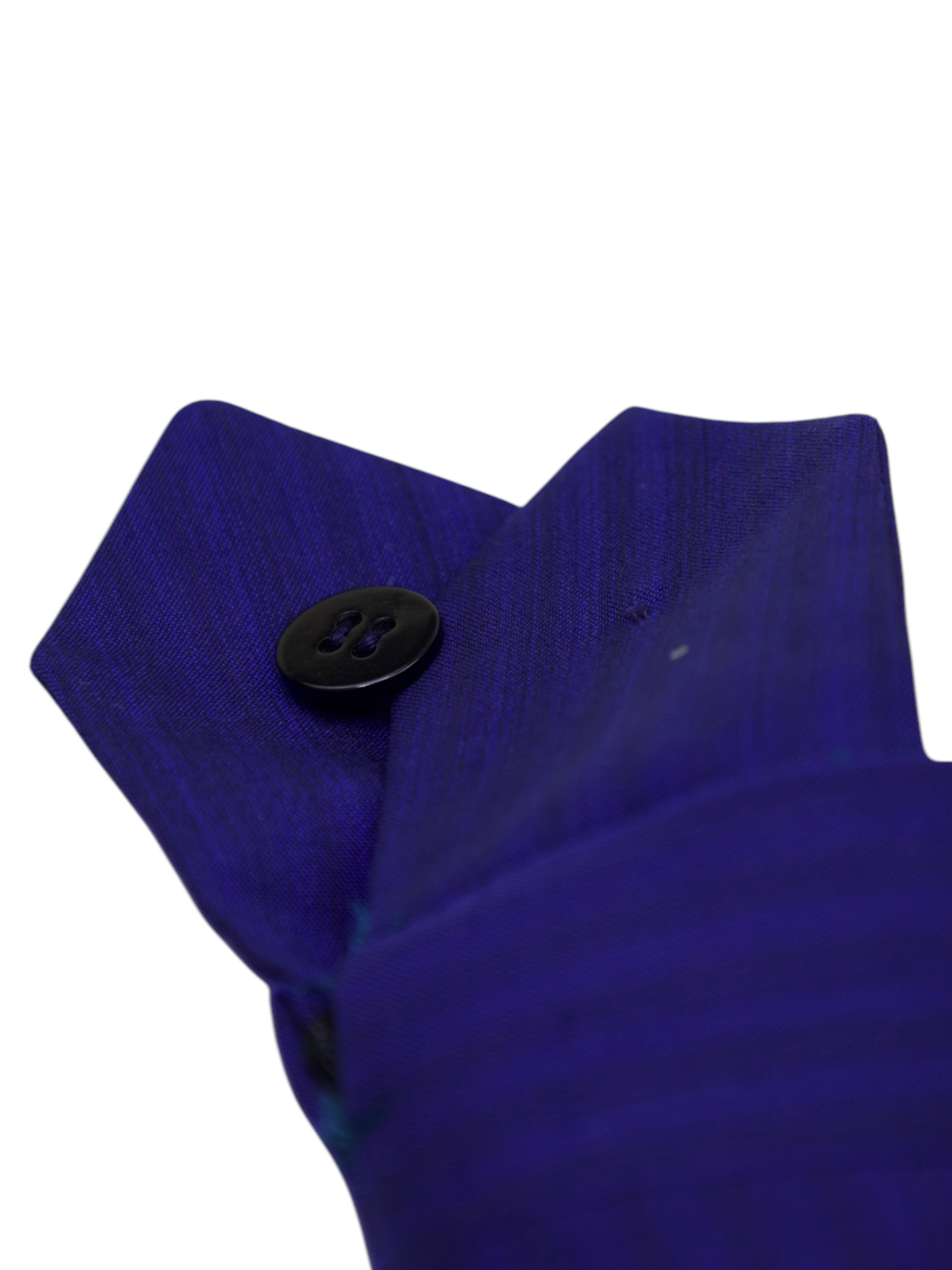 Kiton Bright Blue Fine Wool Pinstripe Suit