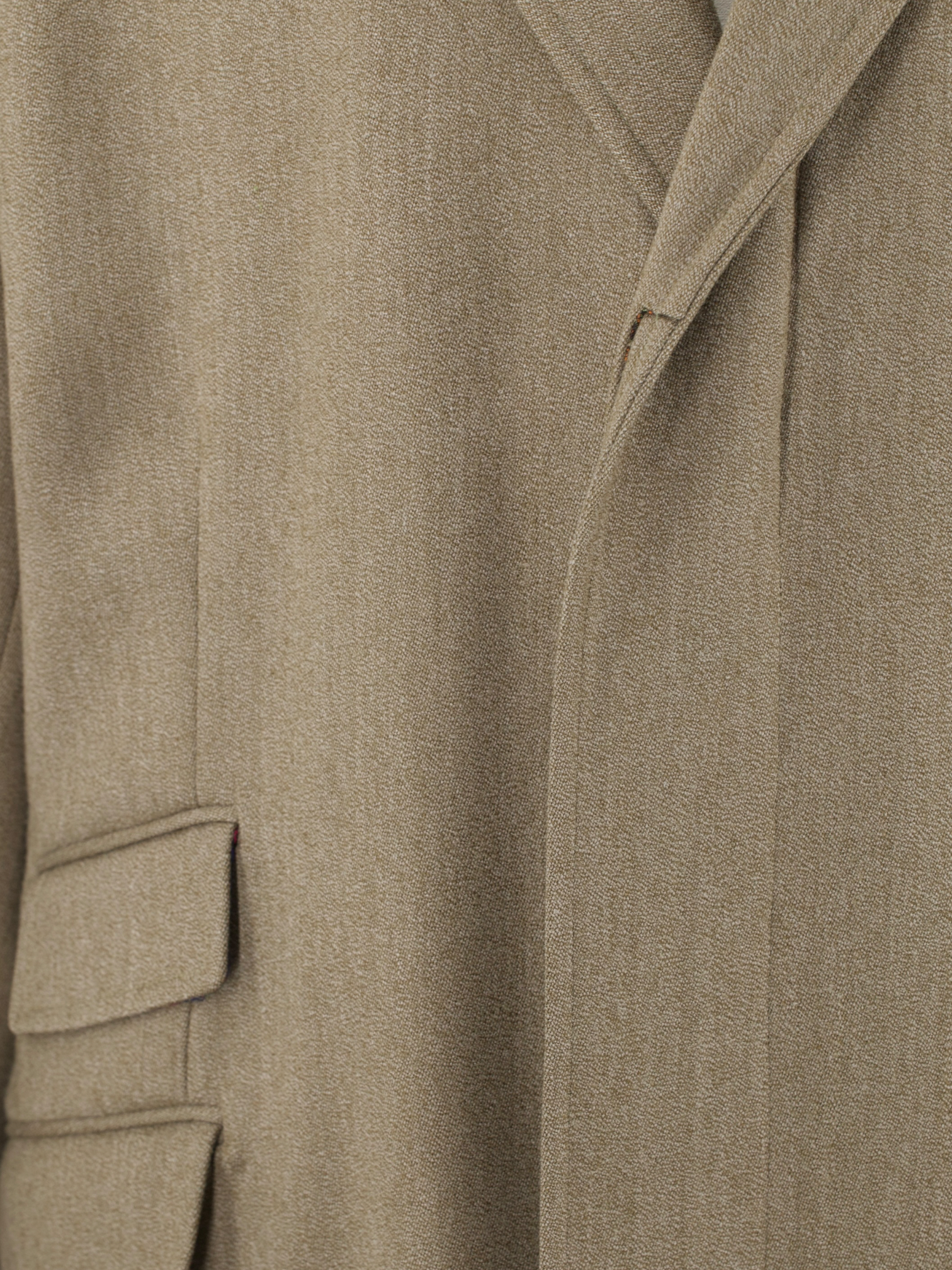 New & Lingwood Brown Wool-Twill Fawn Covert Coat
