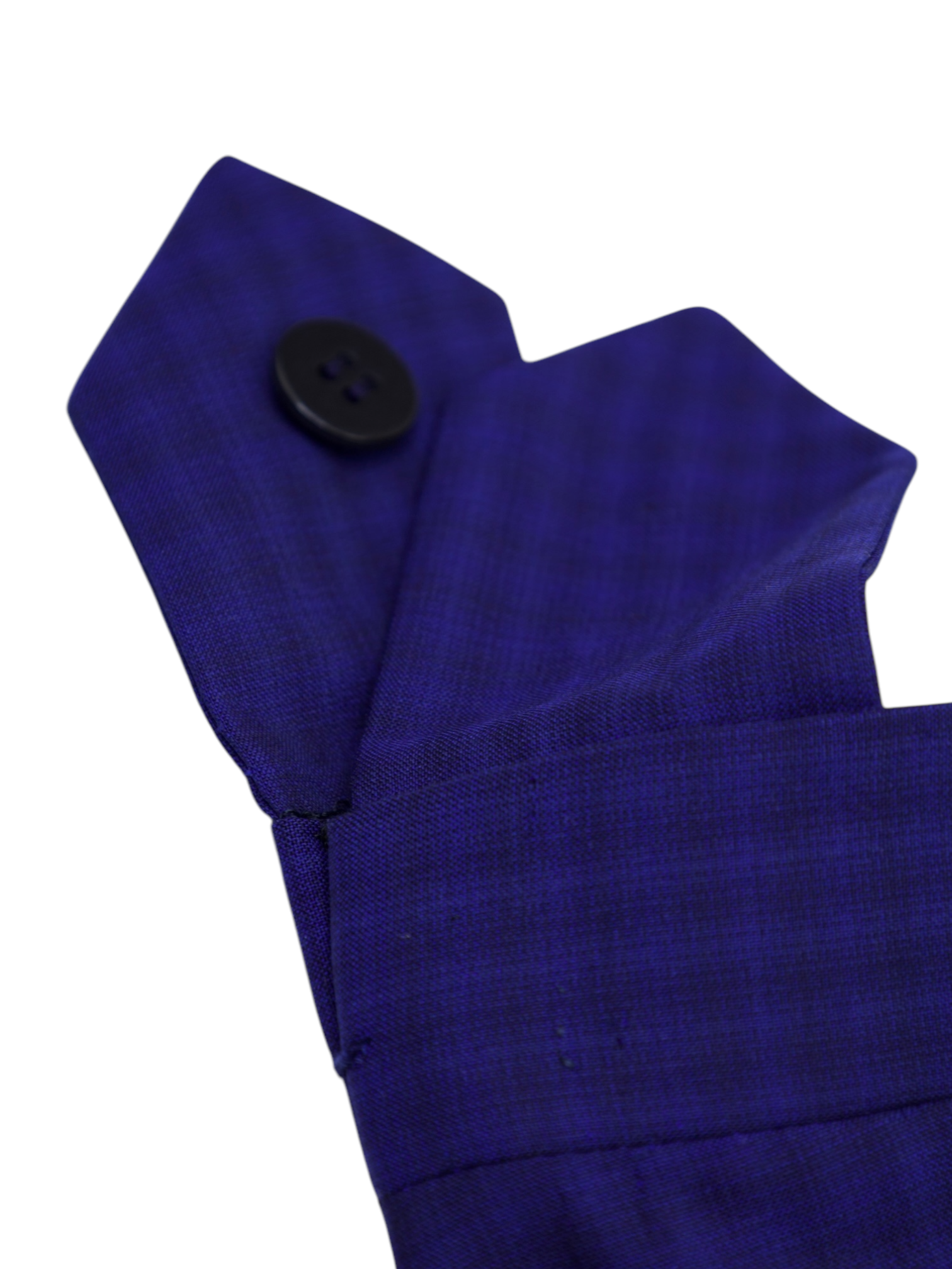 Kiton Bright Blue Fine Wool Gingham Check Suit