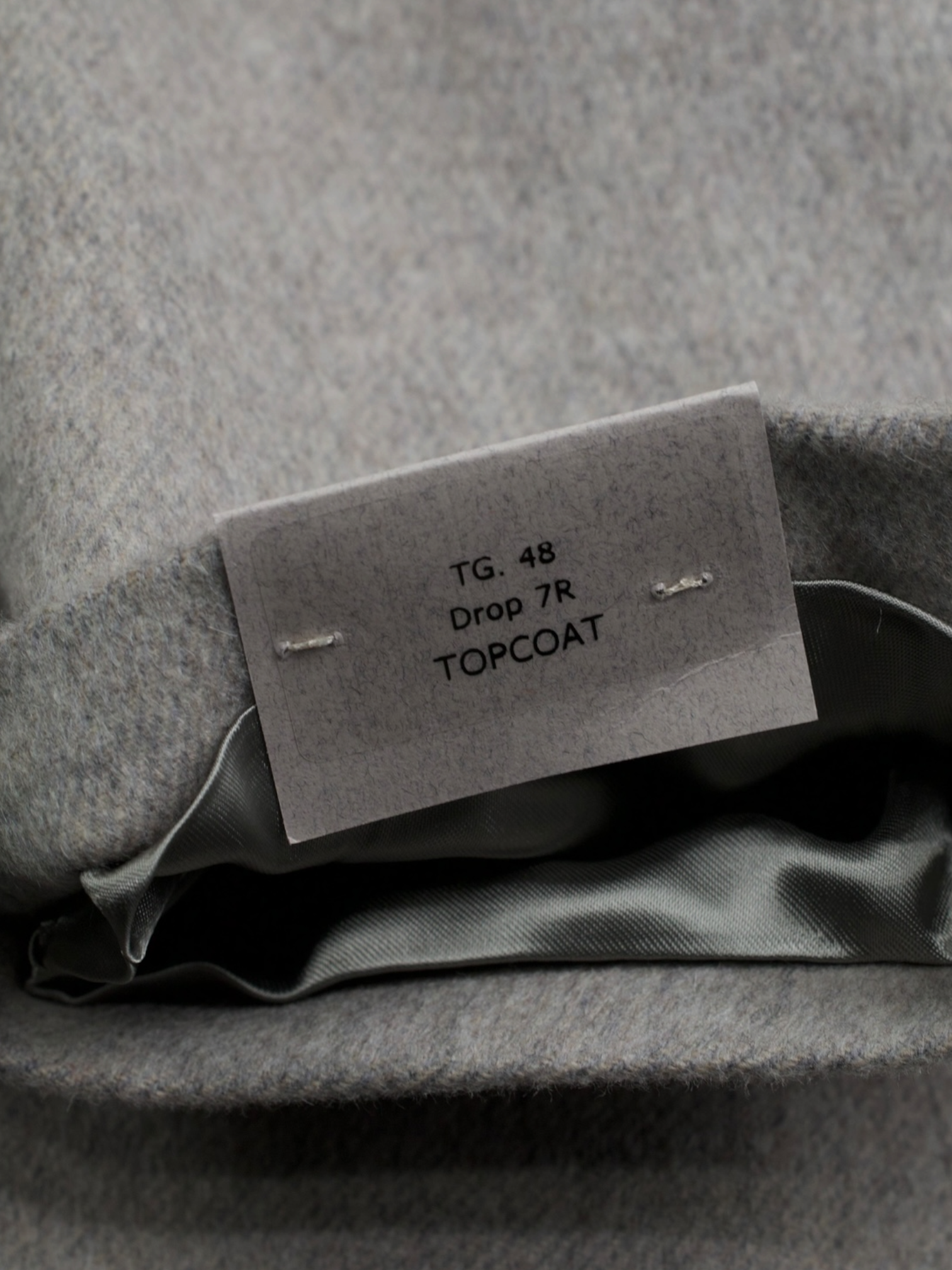 Corneliani Light Grey Pure-Cashmere Martingale-Belt Sartorial Overcoat