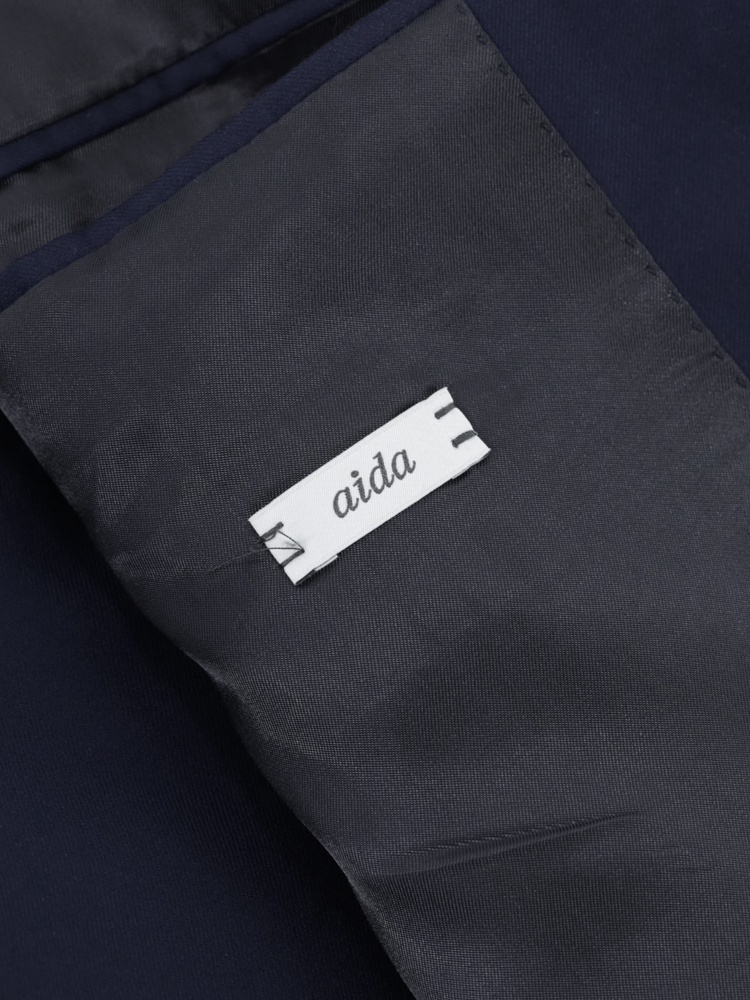 Caruso Navy Tasmanian Super 150's Twill Aida Suit